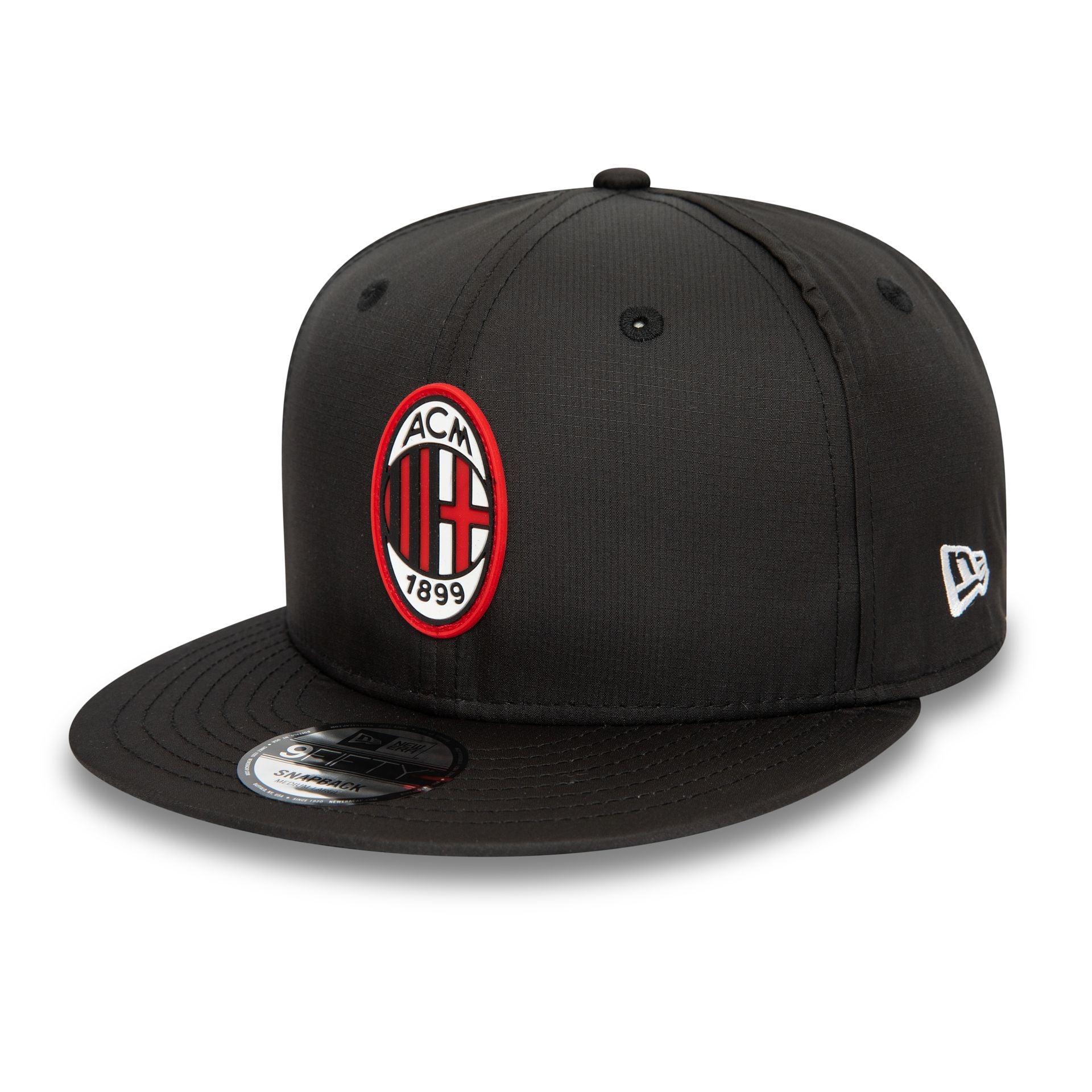 This is a AC Milan Ripstop Black 9FIFTY Snapback Cap 5