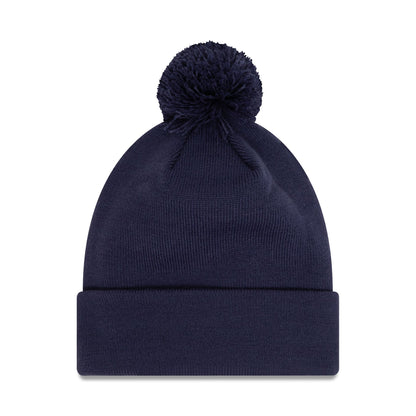 This is a Tottenham Hotspur FC Iridescent Navy Beanie Hat 2