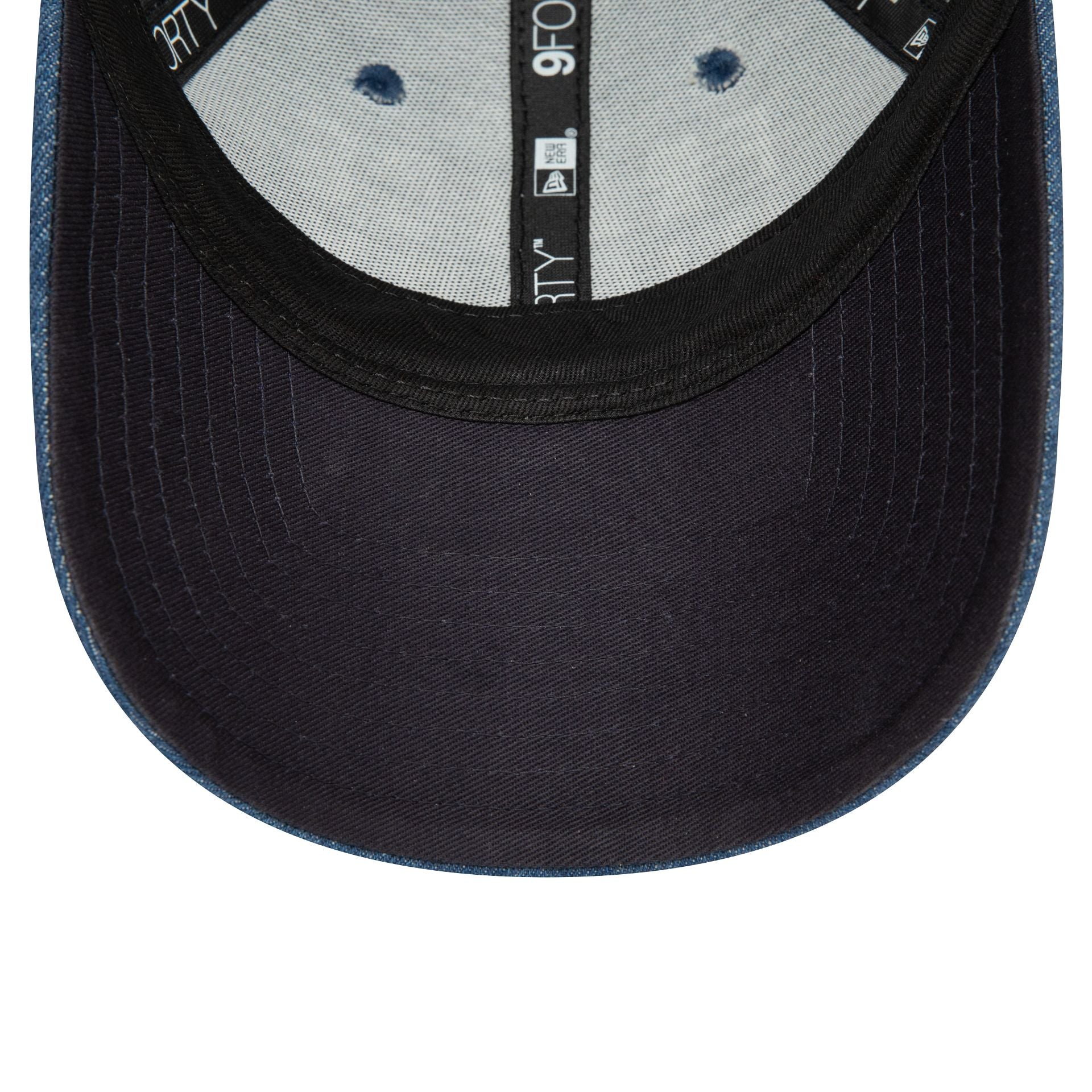 This is a French Federation Of Rugby Womens Denim Blue 9FORTY Adjustable Cap 2