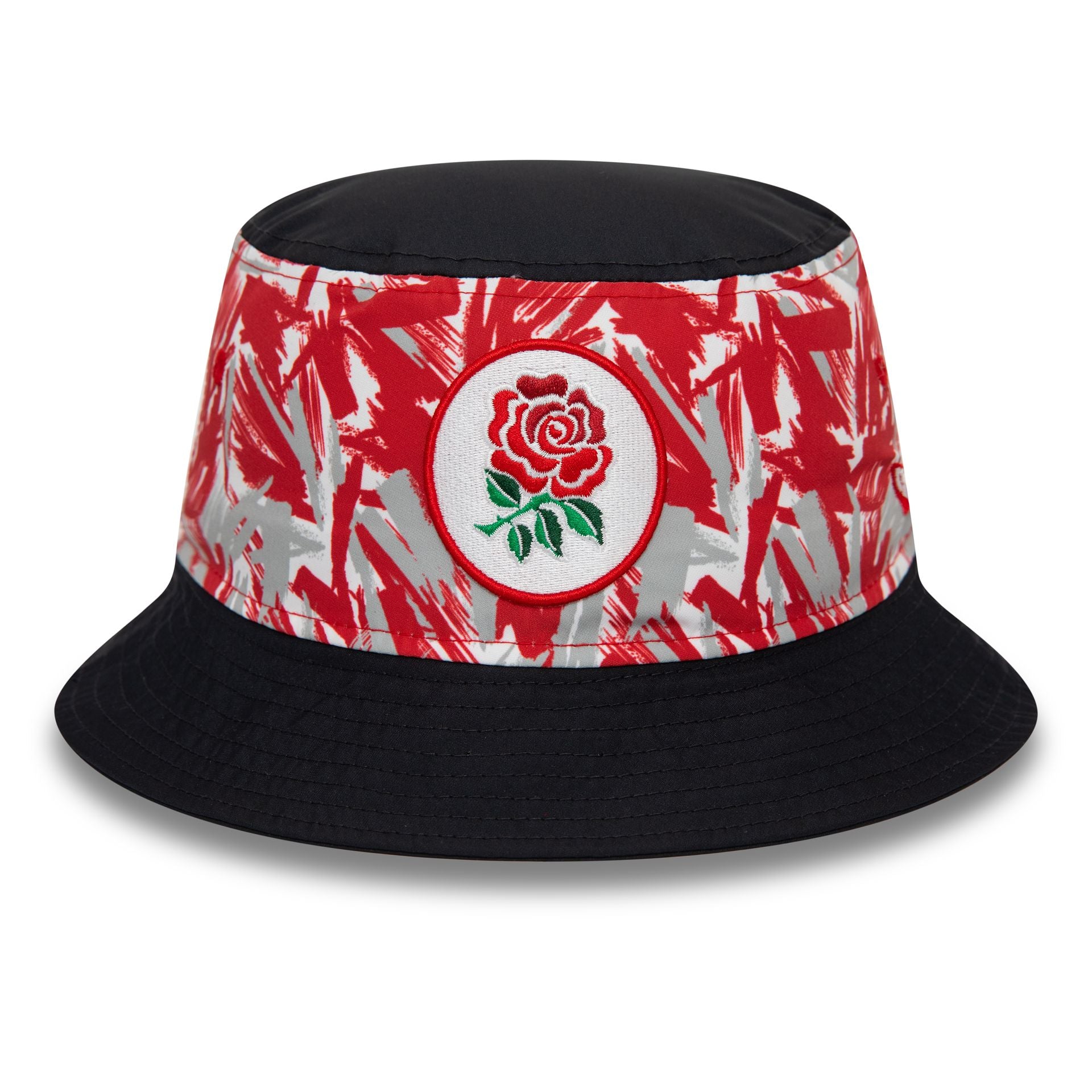 This is a Rugby Football Union All Over Print Navy Bucket Hat 1