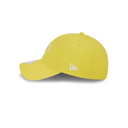 This is a Oakland Athletics Womens Blossom Yellow 9TWENTY Adjustable Cap 7