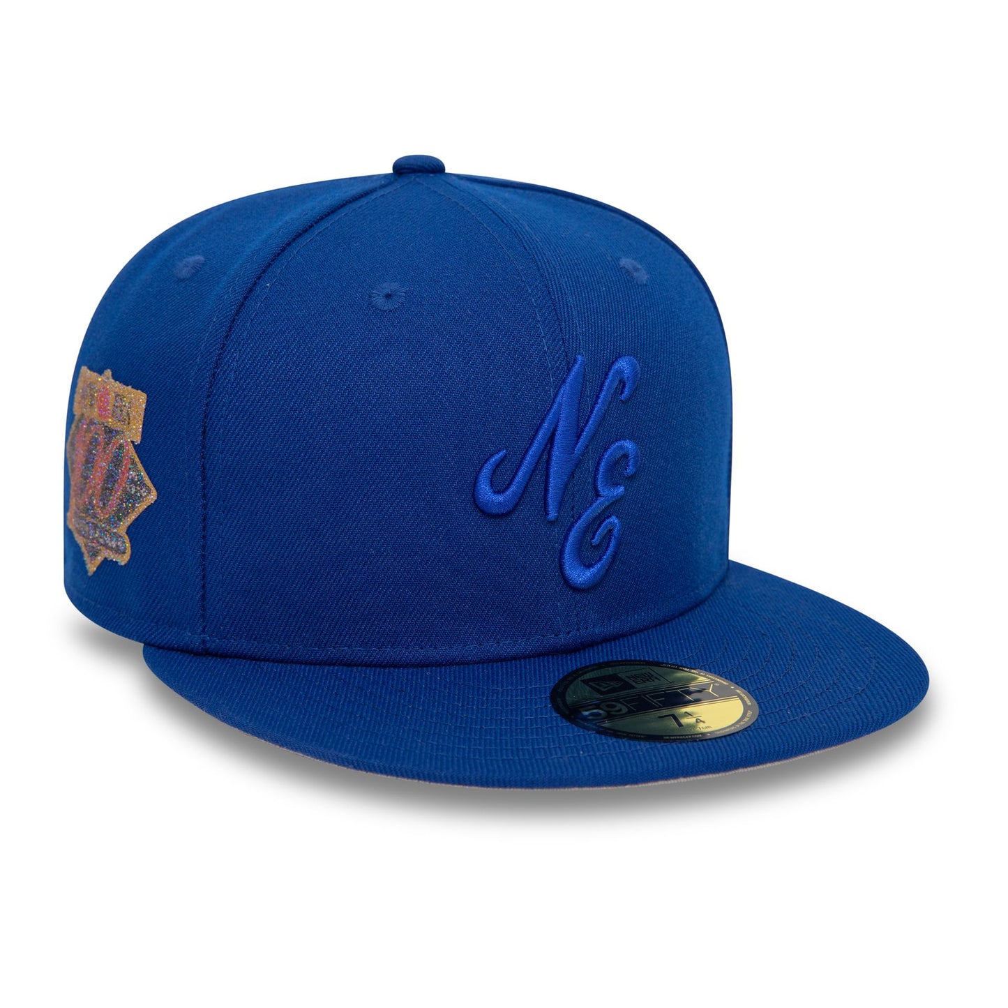 This is a New Era Icy Patch Blue 59FIFTY Fitted Cap 4