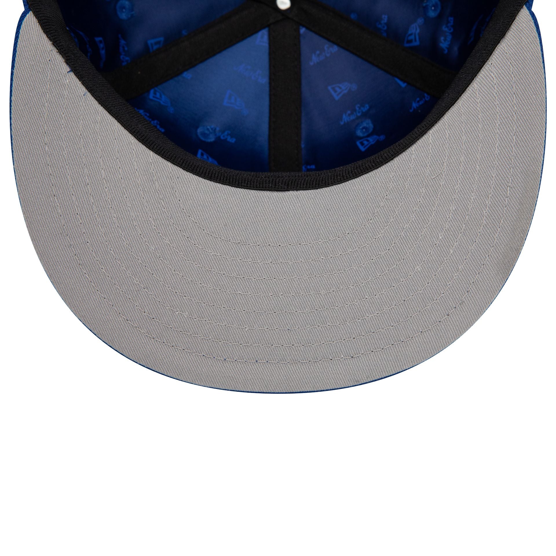 This is a New Era Icy Patch Blue 59FIFTY Fitted Cap 6