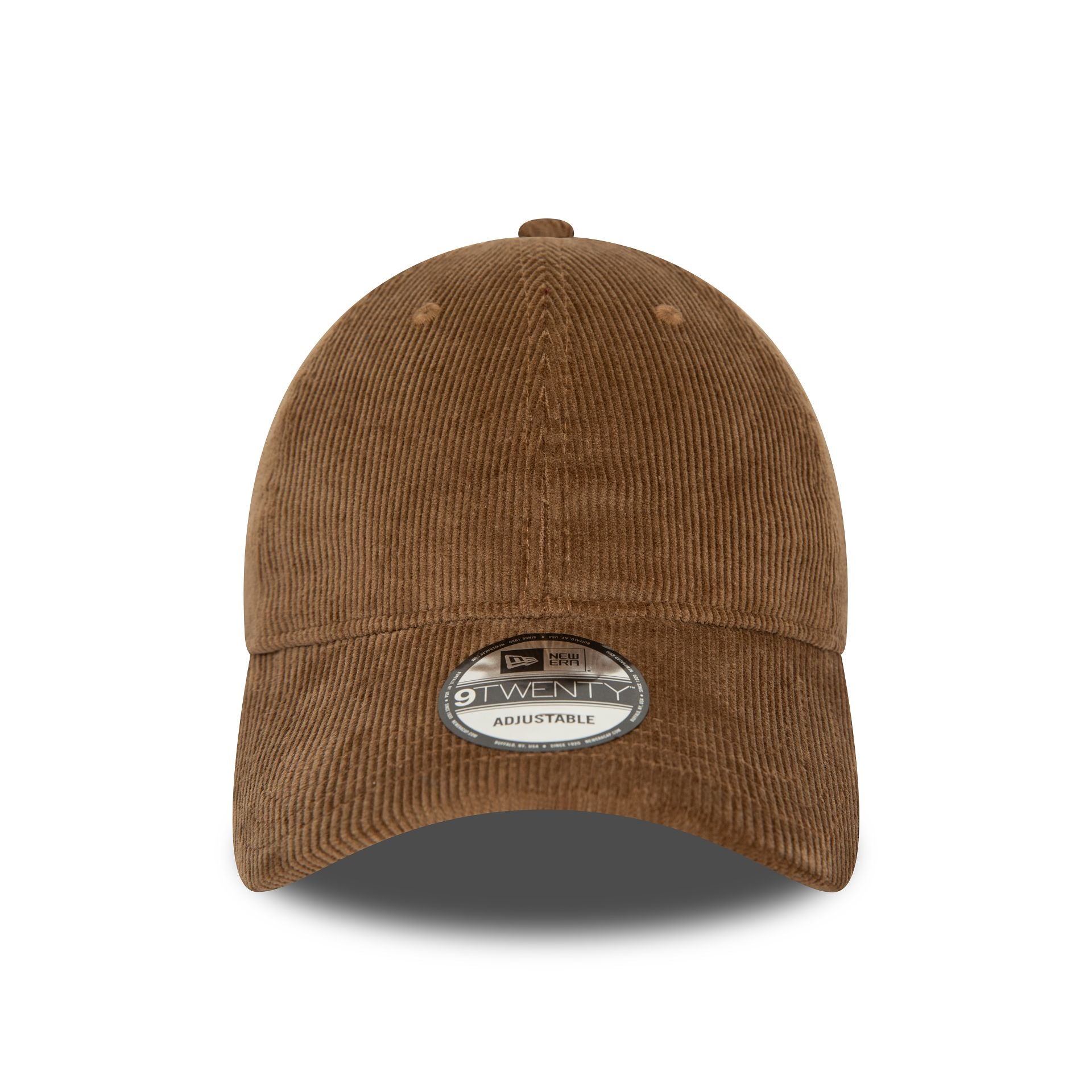 This is a New Era Cord Brown 9TWENTY Adjustable Cap 2