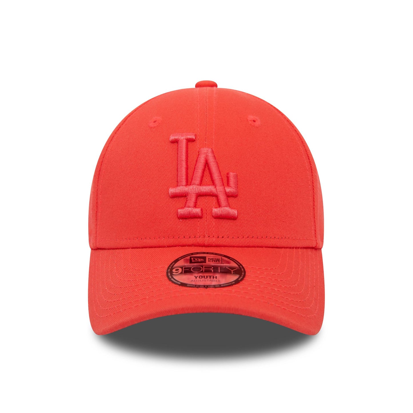 This is a LA Dodgers Youth League Essential Red 9FORTY Adjustable Cap 3