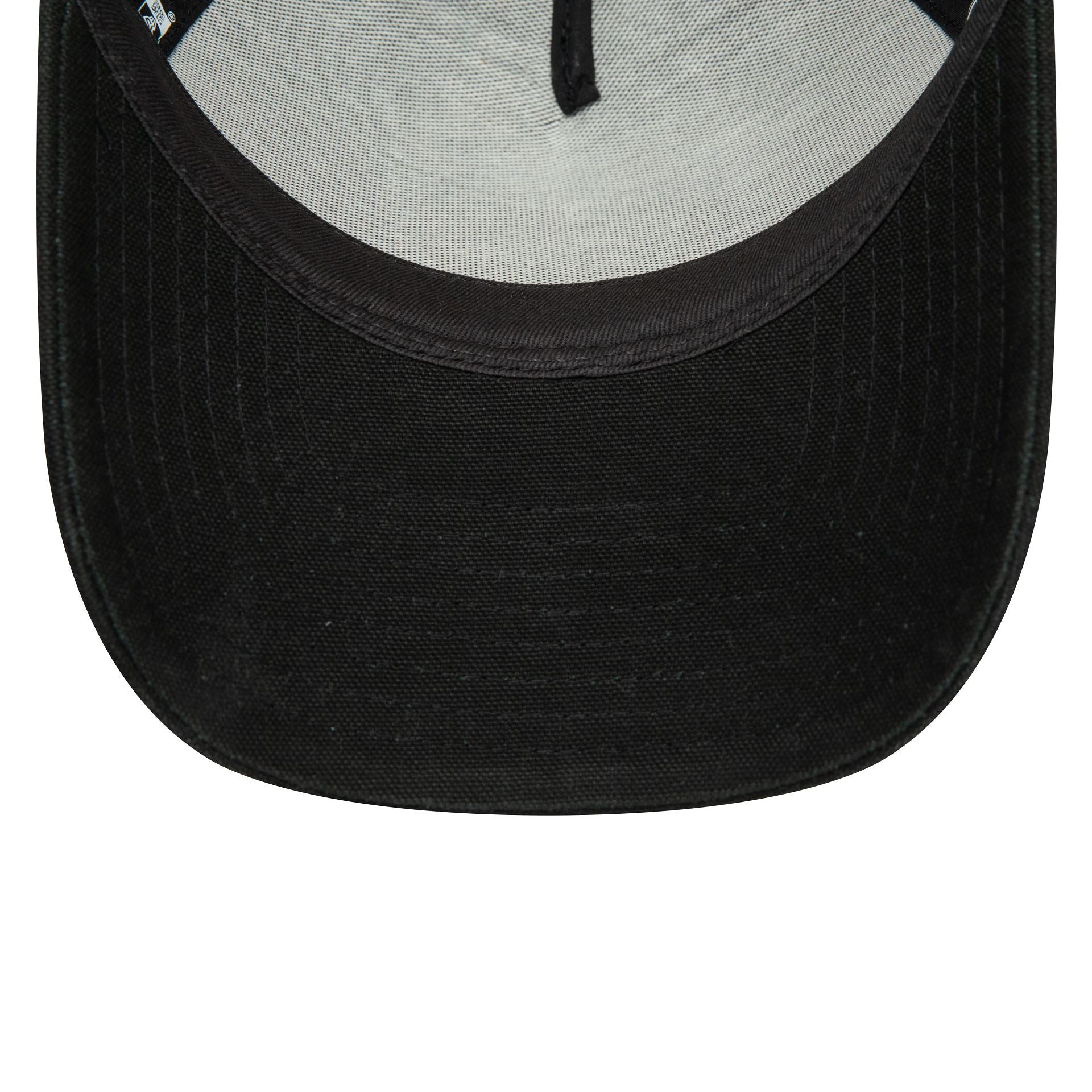 This is a New Era Washed Black Trucker Cap 2