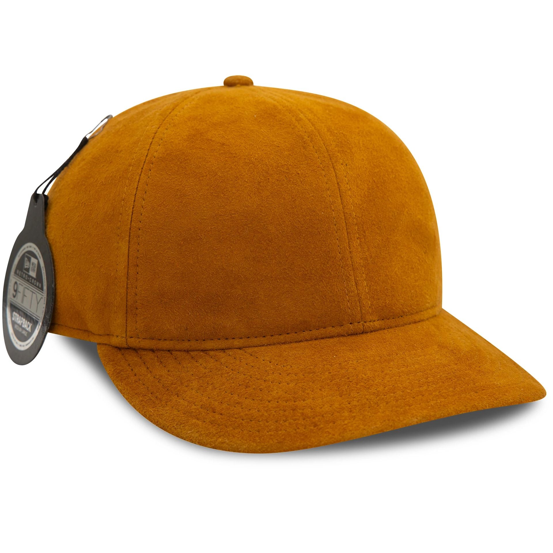 This is a New Era Suede Camel 9FIFTY Retro Crown Cap 3