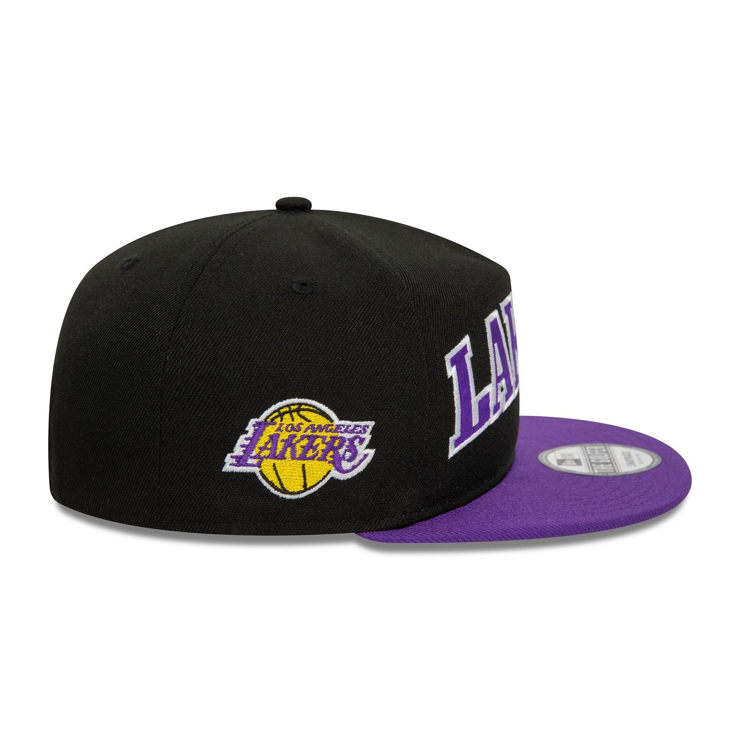 This is a LA Lakers NBA Black Golfer Cap 6