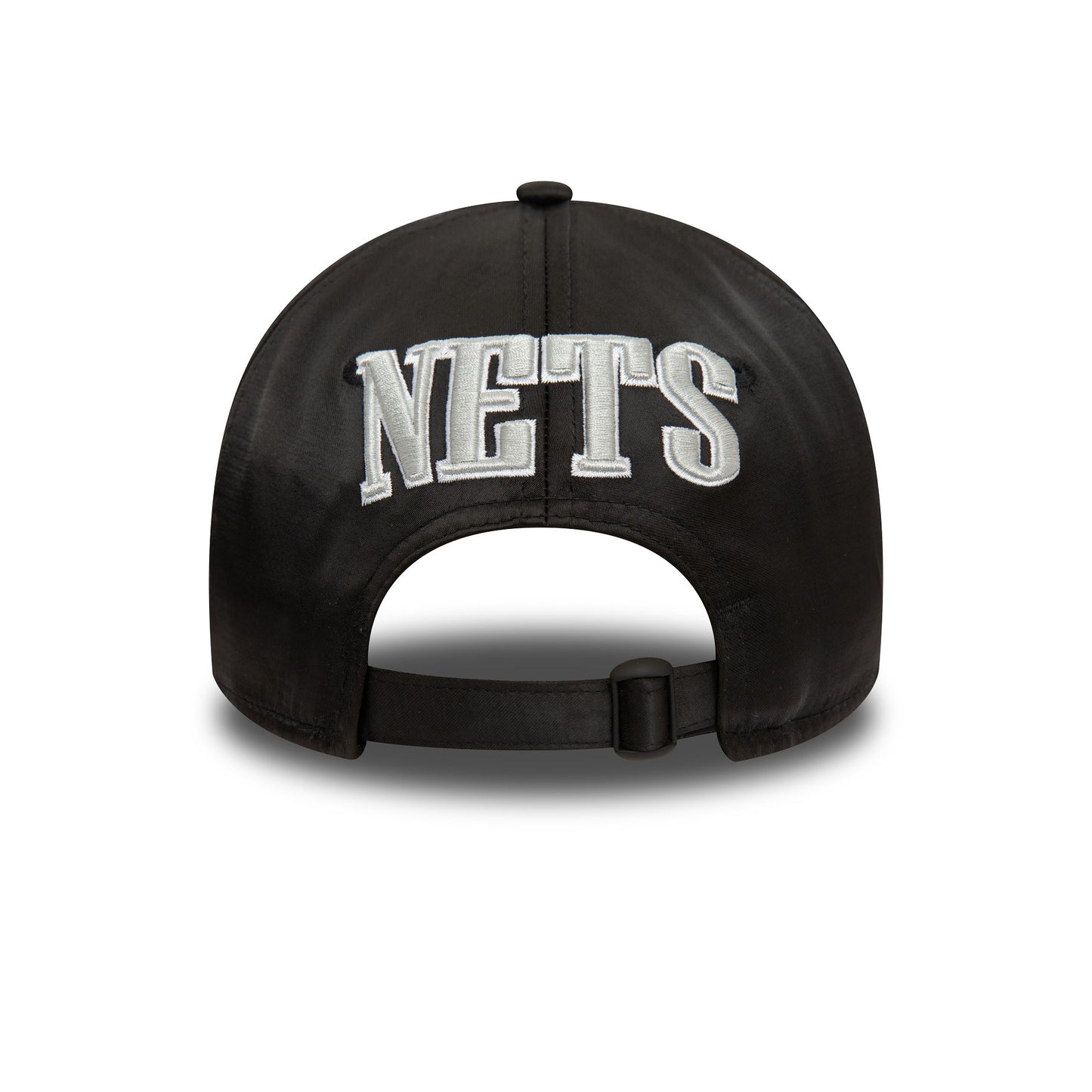 This is a Brooklyn Nets NBA Satin Black 9TWENTY Adjustable Cap 2