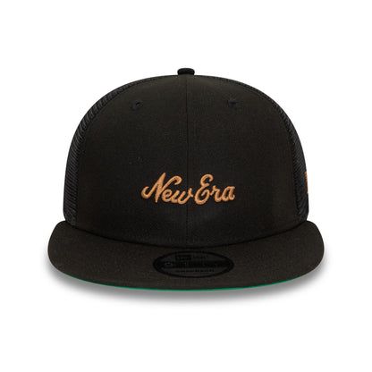 This is a New Era New World Black 9FIFTY Adjustable Cap 3