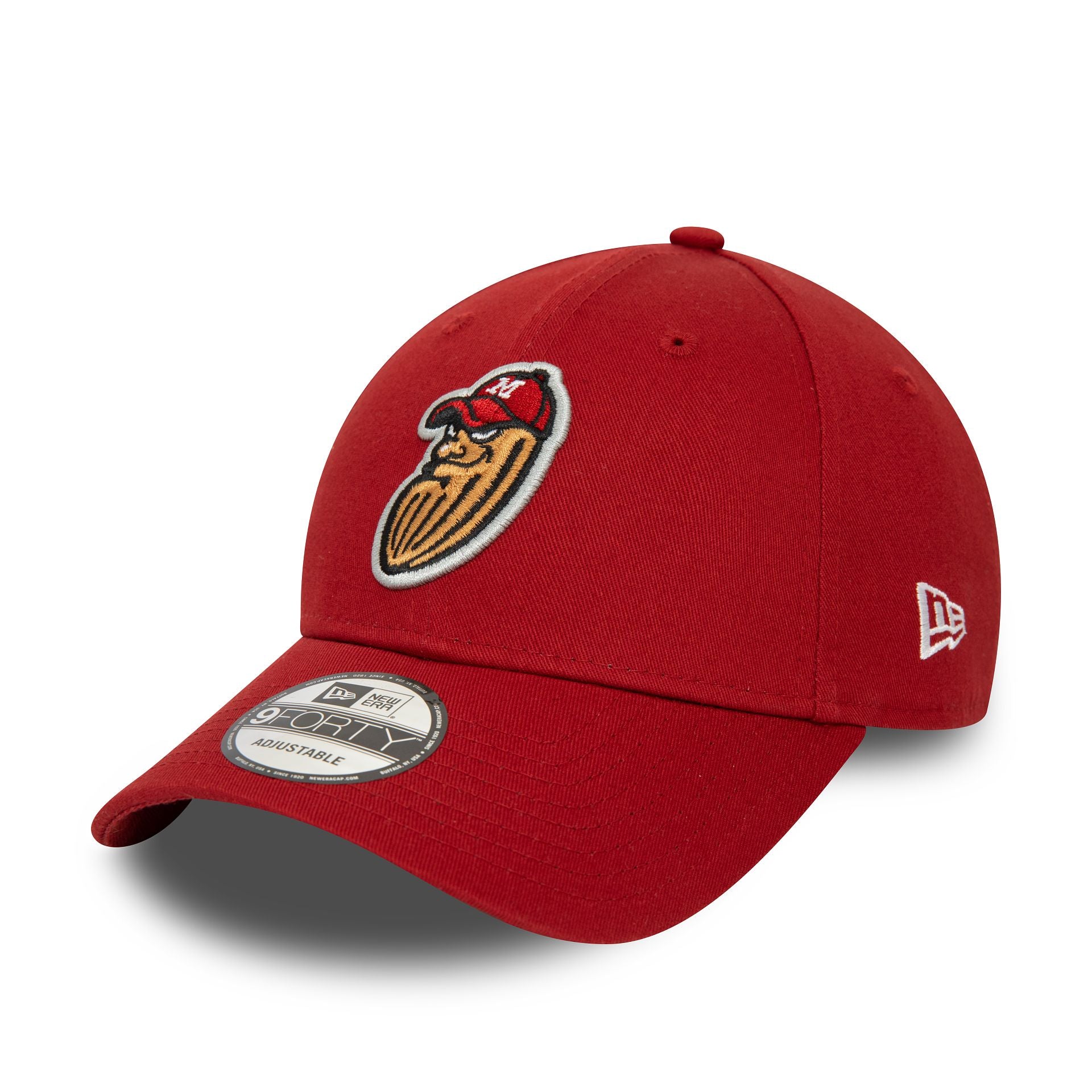 This is a Modesto Nuts Minor League Red 9FORTY Adjustable Cap 1