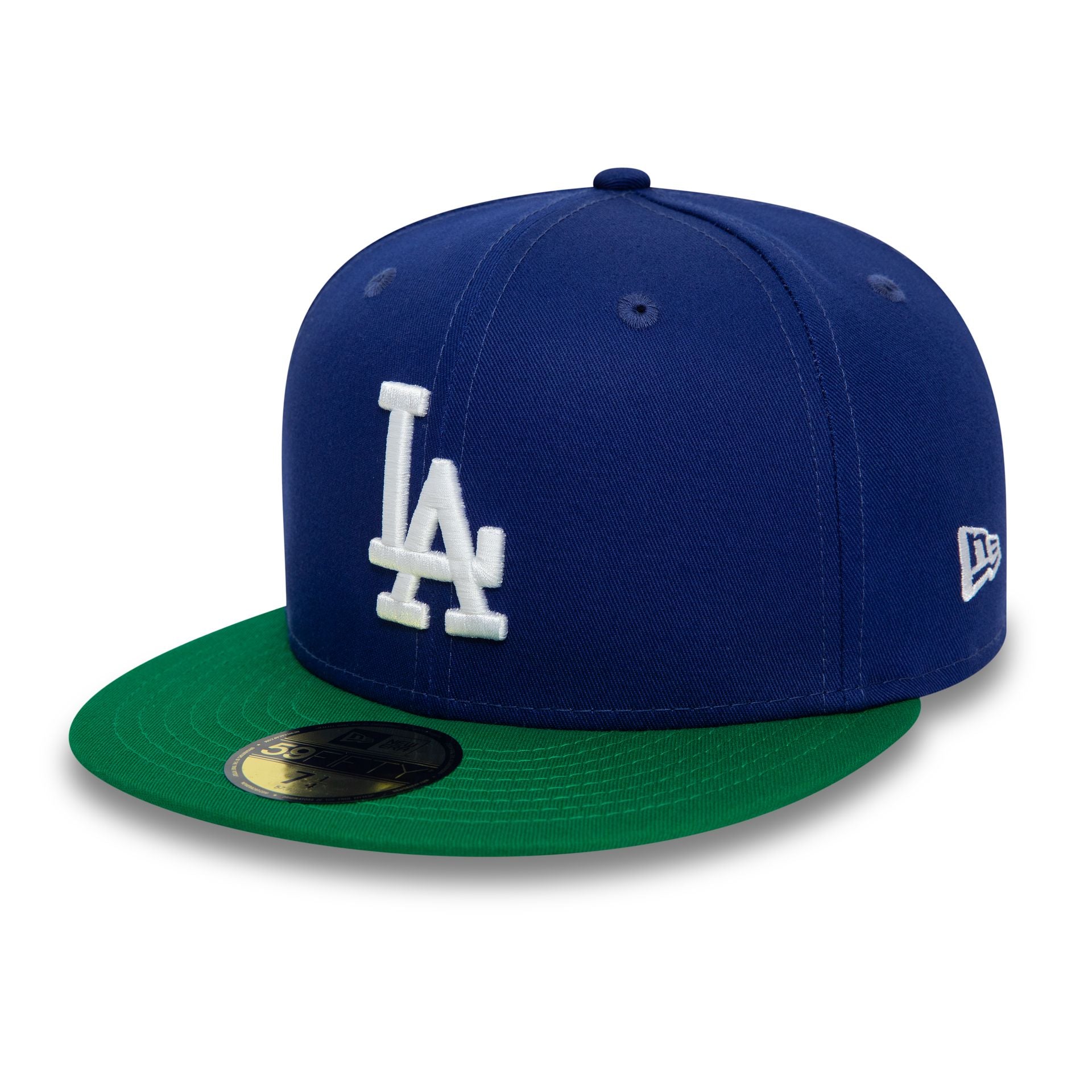 This is a LA Dodgers MLB Team Colour Blue 59FIFTY Fitted Cap 1