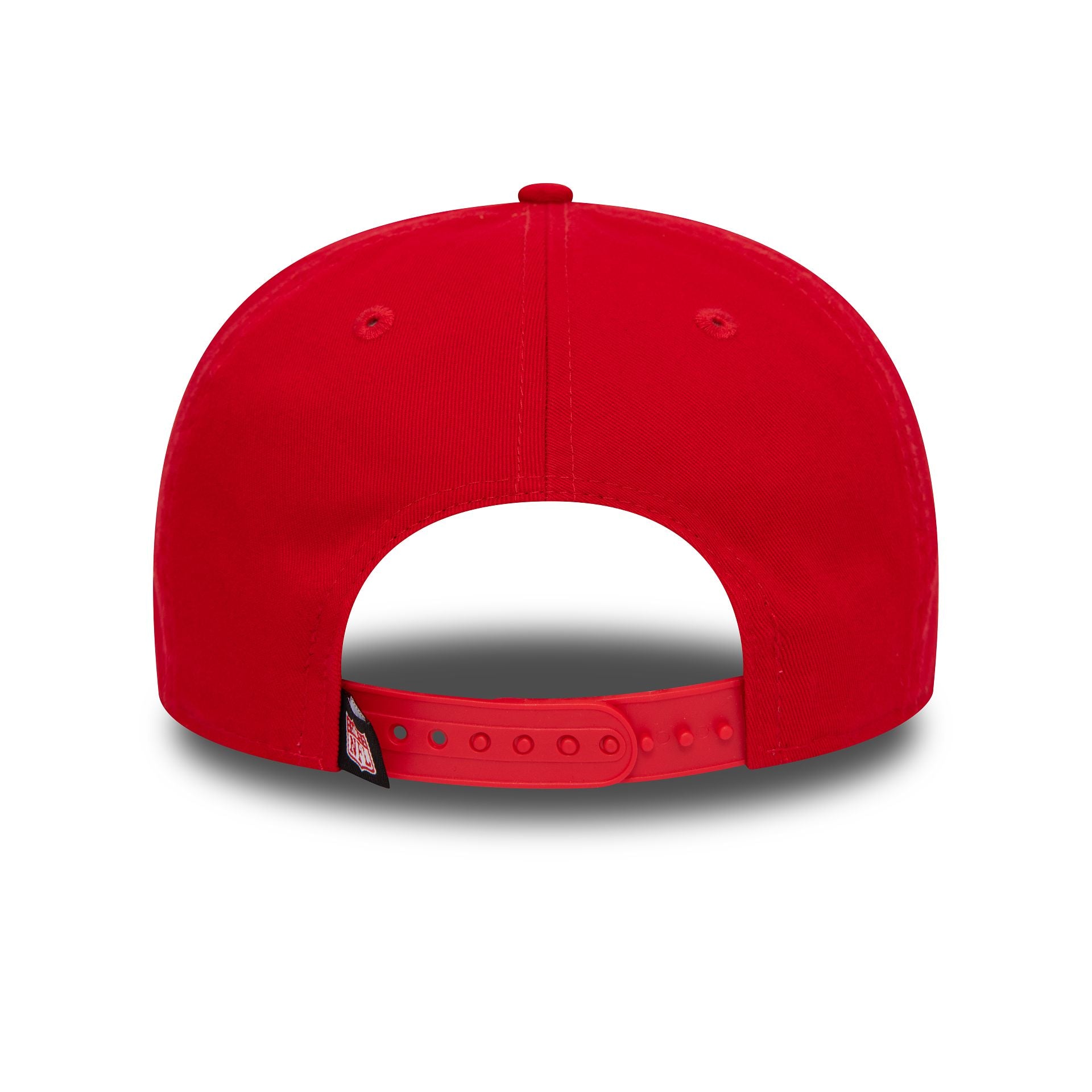 This is a San Francisco 49Ers NFL Retro Red Retro Crown 9FIFTY Snapback Cap 4