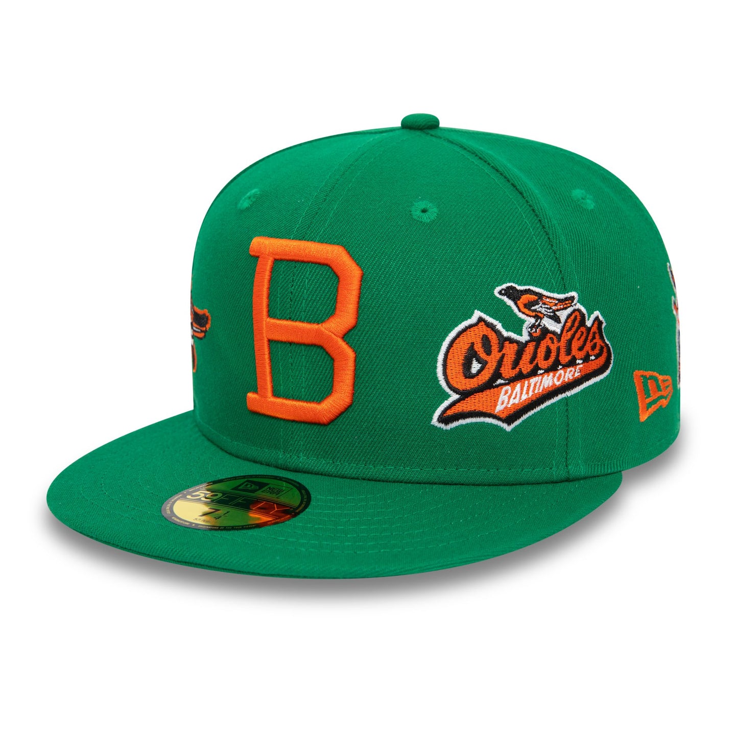 This is a Baltimore Orioles MLB Cooperstown Green 59FIFTY Fitted Cap 4