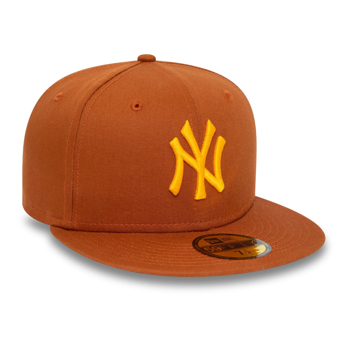 This is a New York Yankees League Essential Brown 59FIFTY Fitted Cap 3