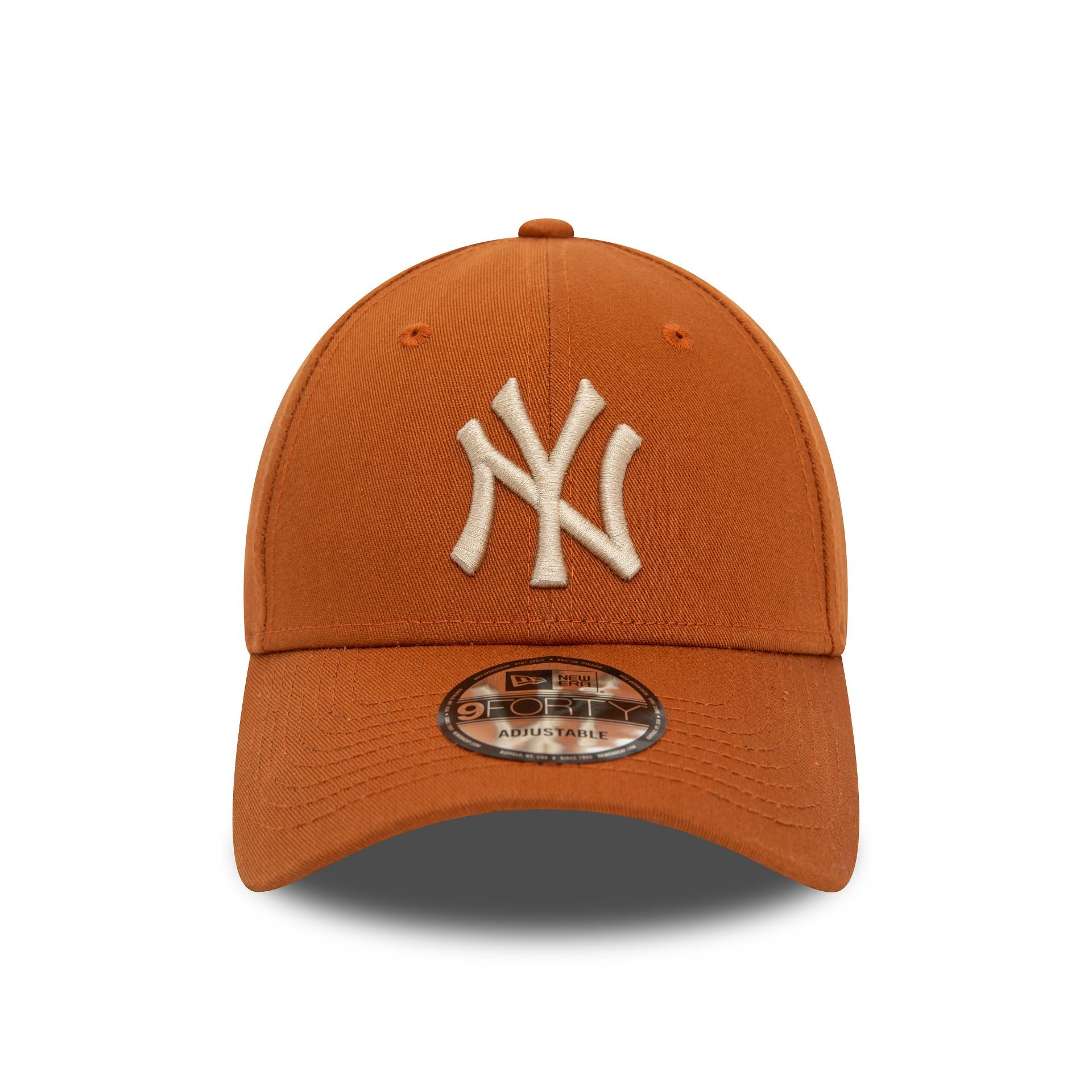 This is a New York Yankees League Essential Brown 9FORTY Adjustable Cap 2