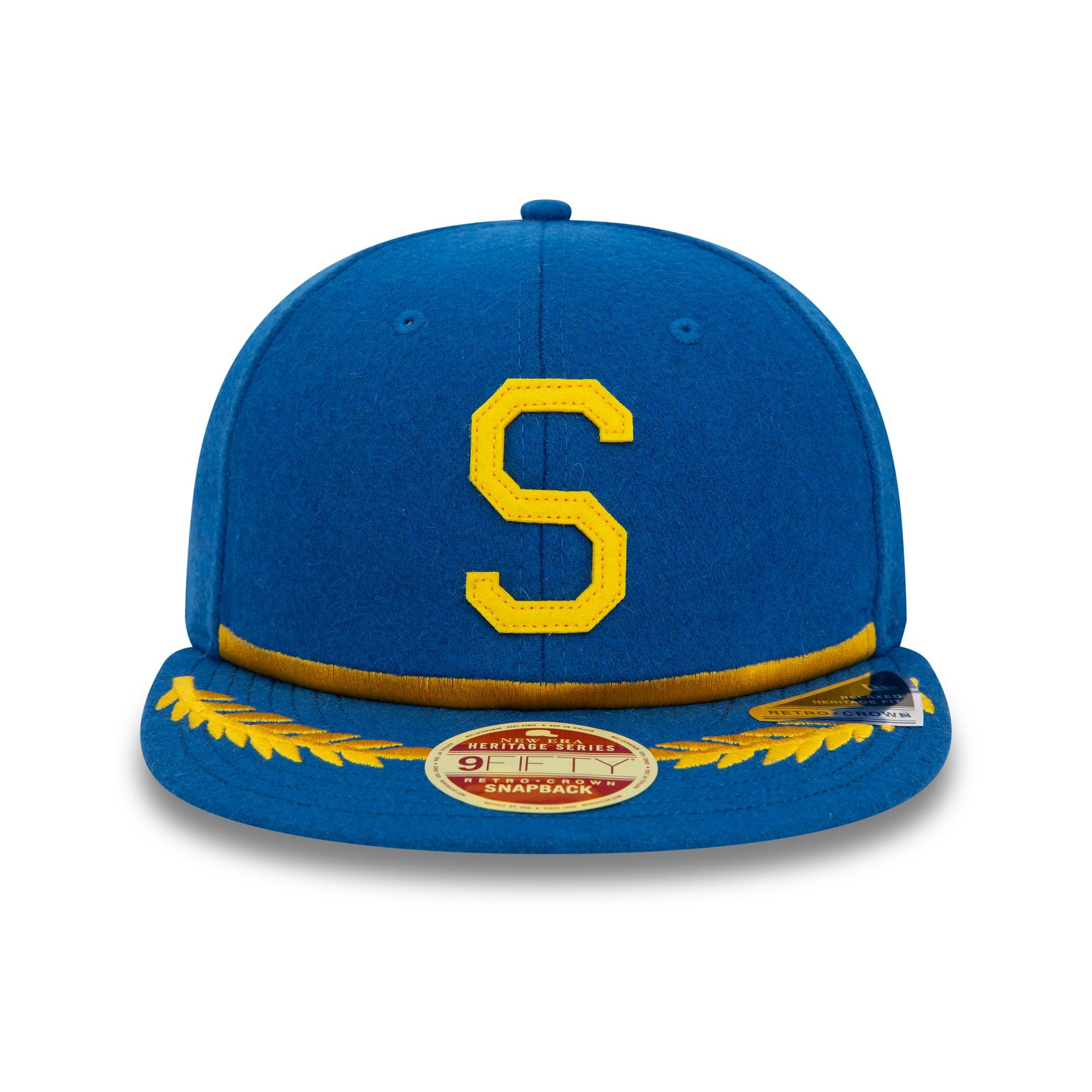 This is a Seattle Pilots Heritage Series Blue Retro Crown 9FIFTY Strapback Cap 2