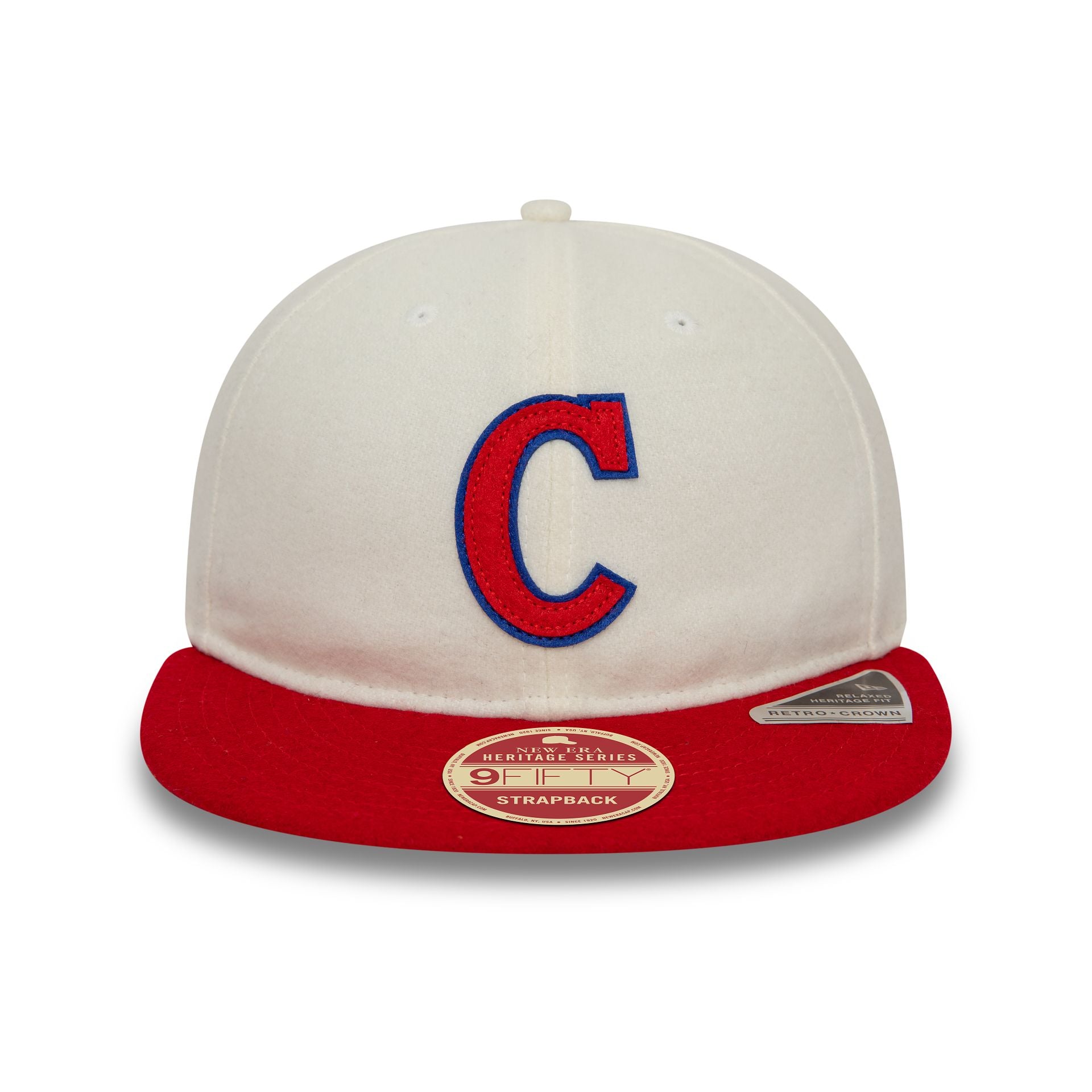 This is a Cincinnati Reds Heritage Series White Retro Crown 9FIFTY Strapback Cap 2