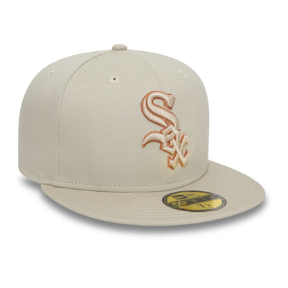 This is a Chicago White Sox Metallic Outline Stone 59FIFTY Fitted Cap 4