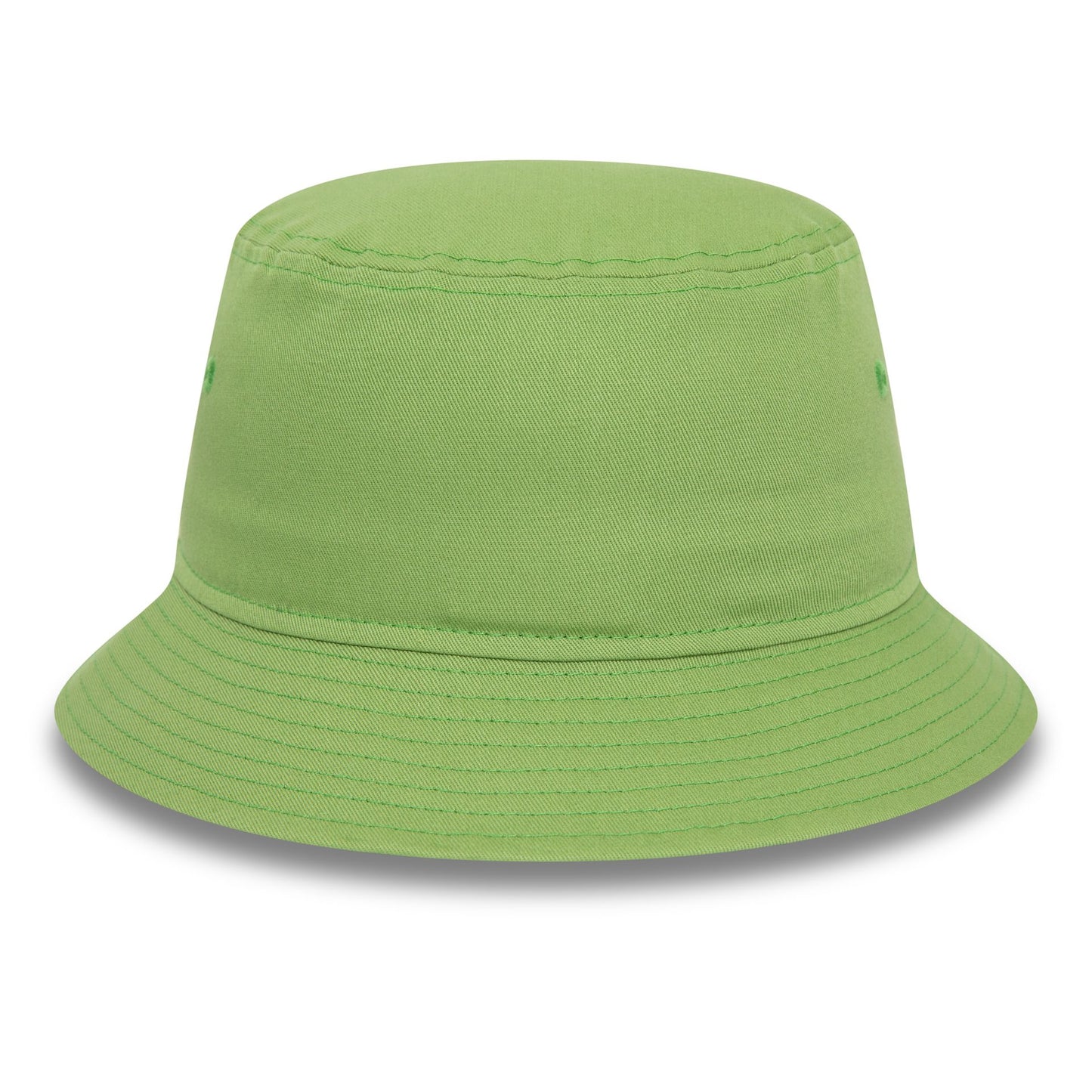 This is a New Era Essential Green Tapered Bucket Hat 4