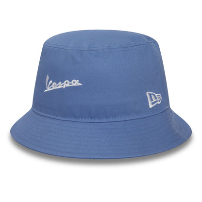 This is a Vespa Seasonal Bucket Blue Bucket Hat 1