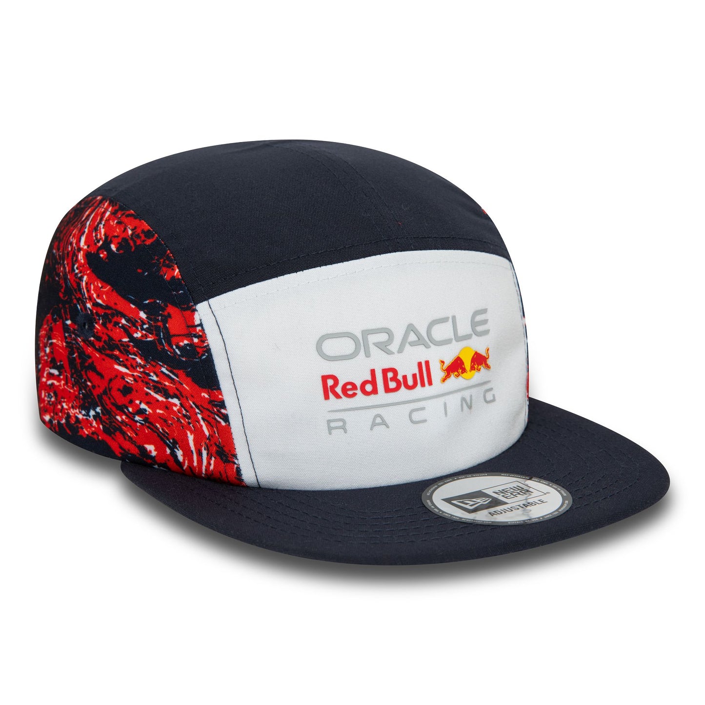 This is a Red Bull Racing All Over Print Navy Camper Cap 3