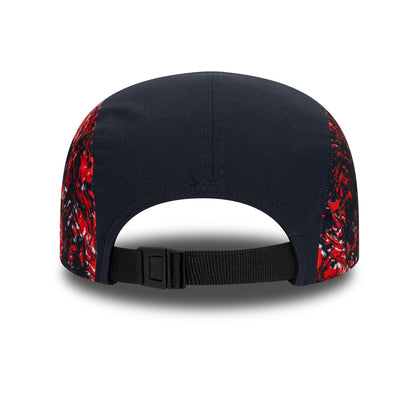 This is a Red Bull Racing All Over Print Navy Camper Cap 4