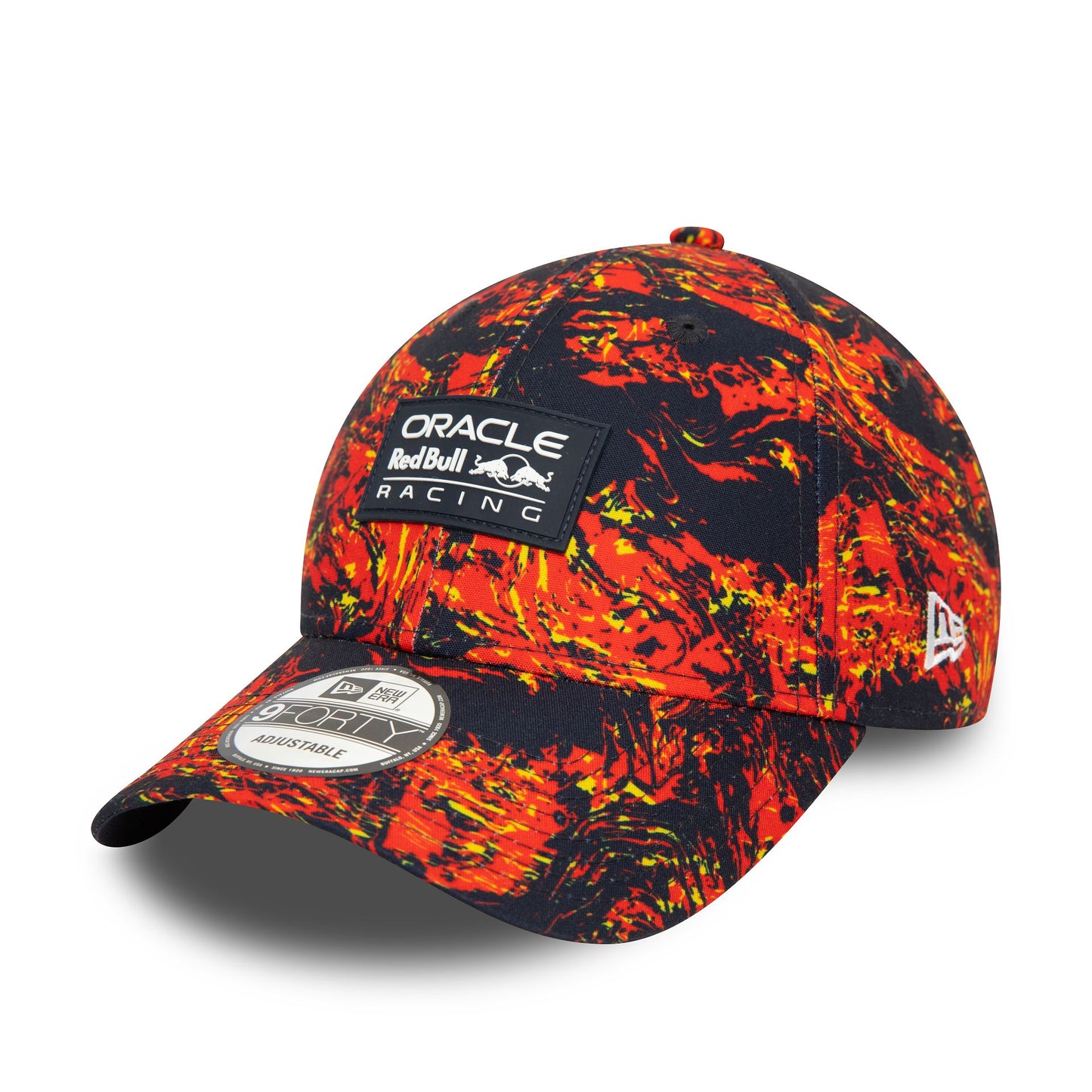 This is a Red Bull Racing All Over Print Navy 9FORTY Adjustable Cap 1