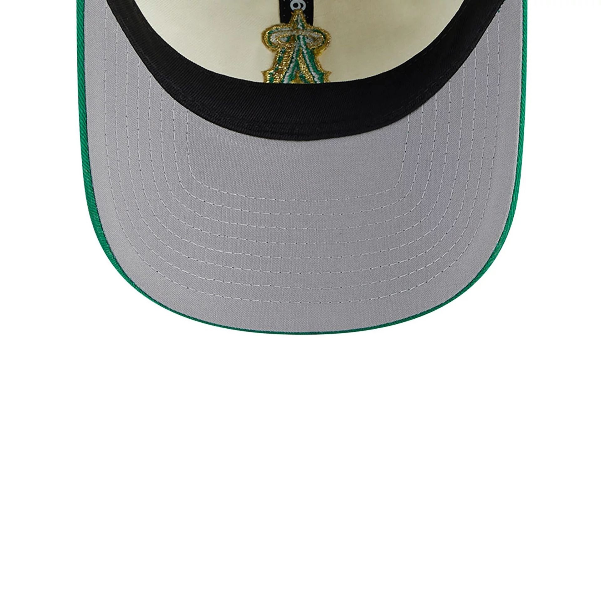 This is a LA Angels St. Patrick's Day Green 9TWENTY Adjustable Cap 2