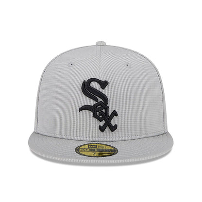 This is a Chicago White Sox Spring Training Light Grey 59FIFTY Fitted Cap 4