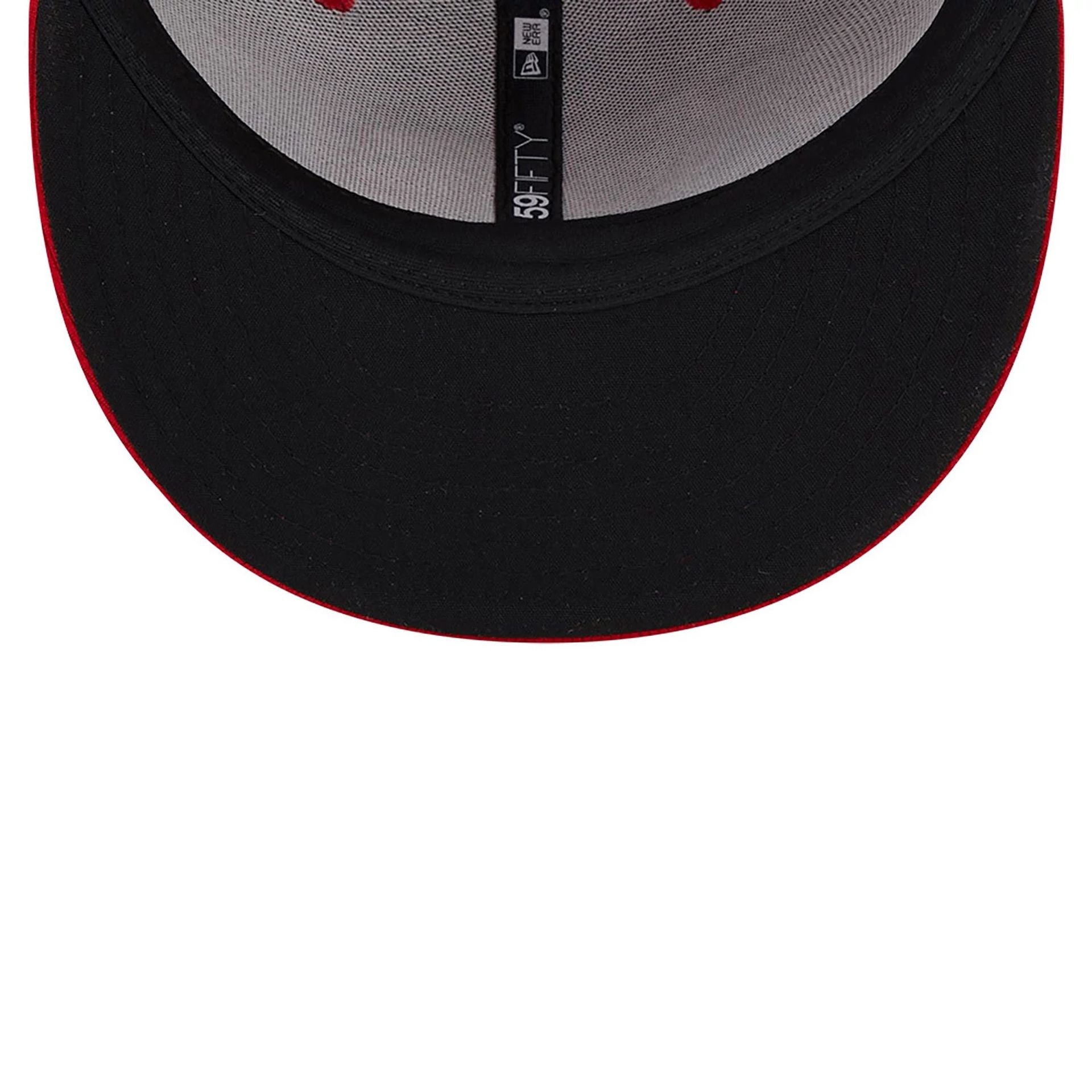 This is a Cleveland Guardians Spring Training Red 59FIFTY Fitted Cap 2