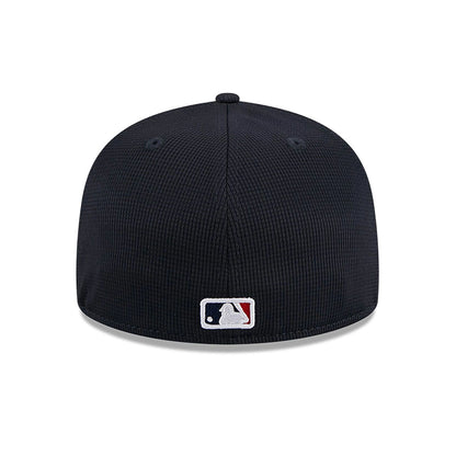 This is a Atlanta Braves MLB Batting Practice Navy 59FIFTY Fitted Cap 5