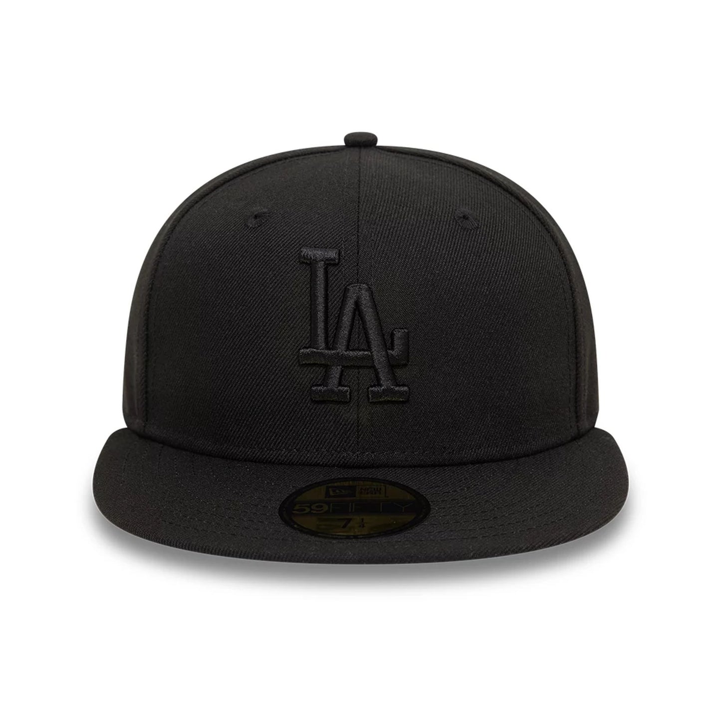 This is a LA Dodgers League Essential Black 59FIFTY Fitted Cap 5