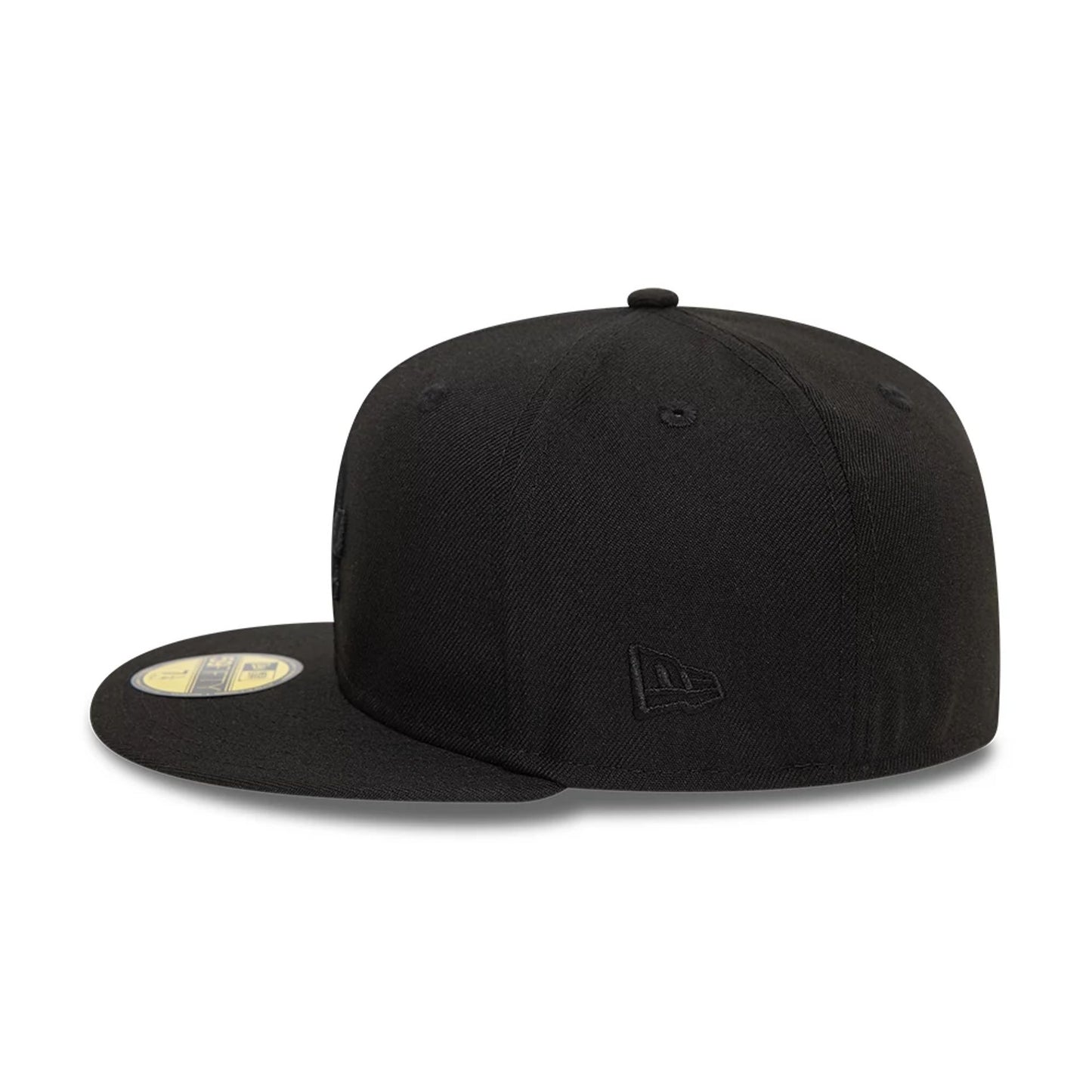 This is a LA Dodgers League Essential Black 59FIFTY Fitted Cap 4