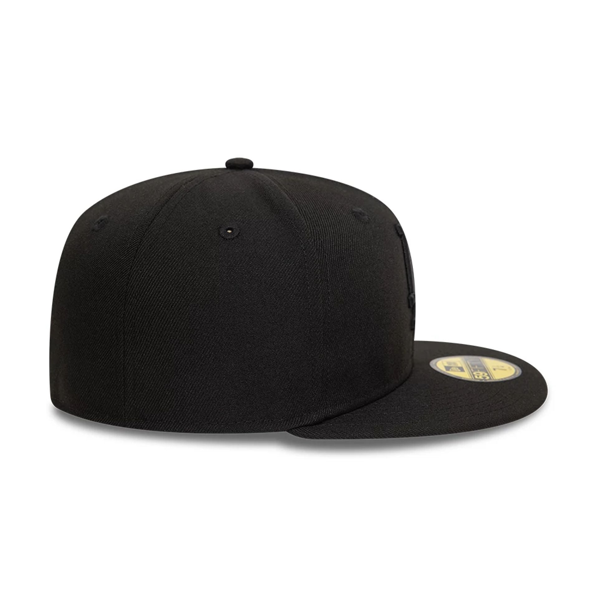 This is a LA Dodgers League Essential Black 59FIFTY Fitted Cap 6