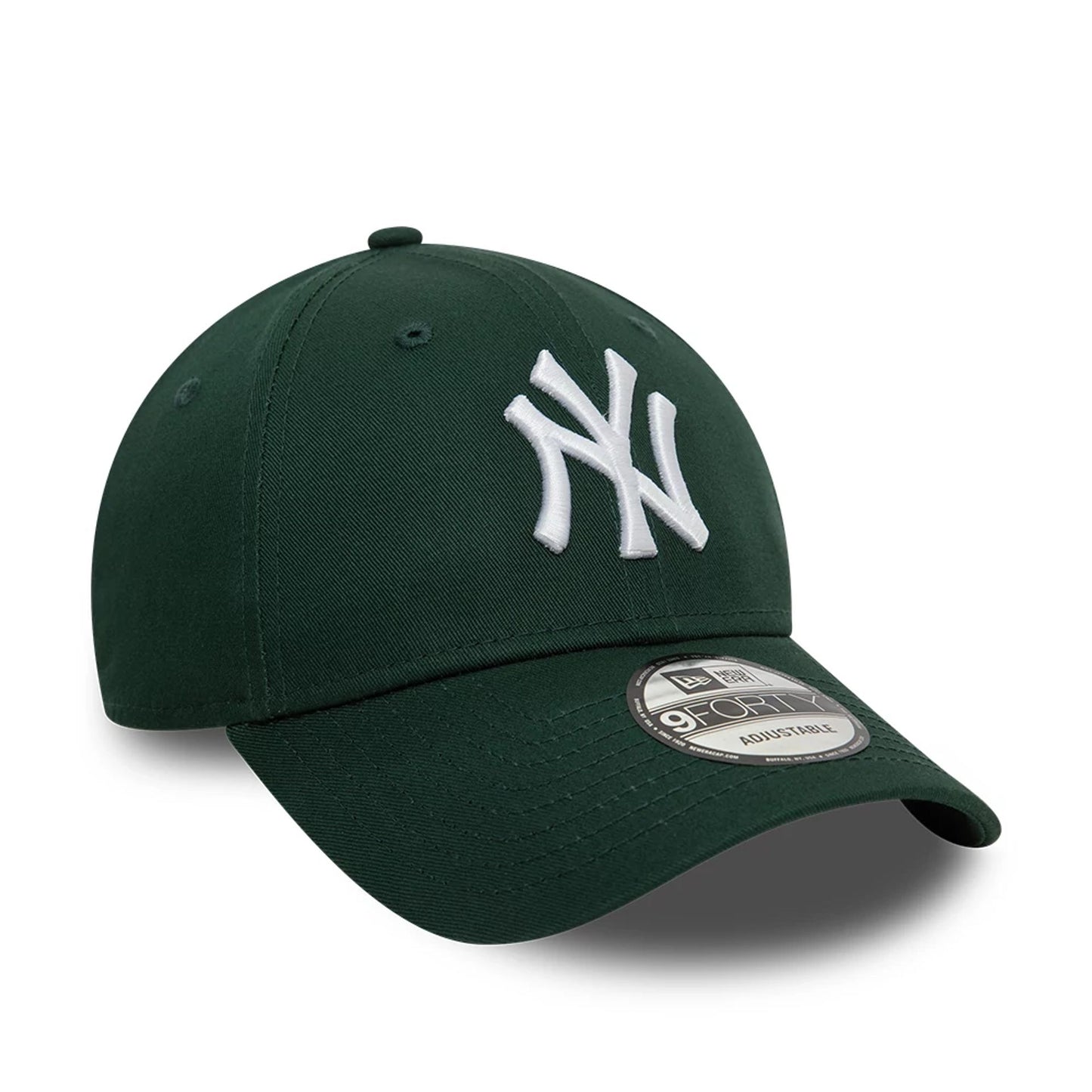 This is a New York Yankees League Essential Dark Green 9FORTY Adjustable Cap 6