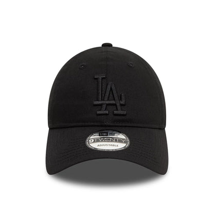 This is a LA Dodgers League Essential Black 9TWENTY Adjustable Cap 5