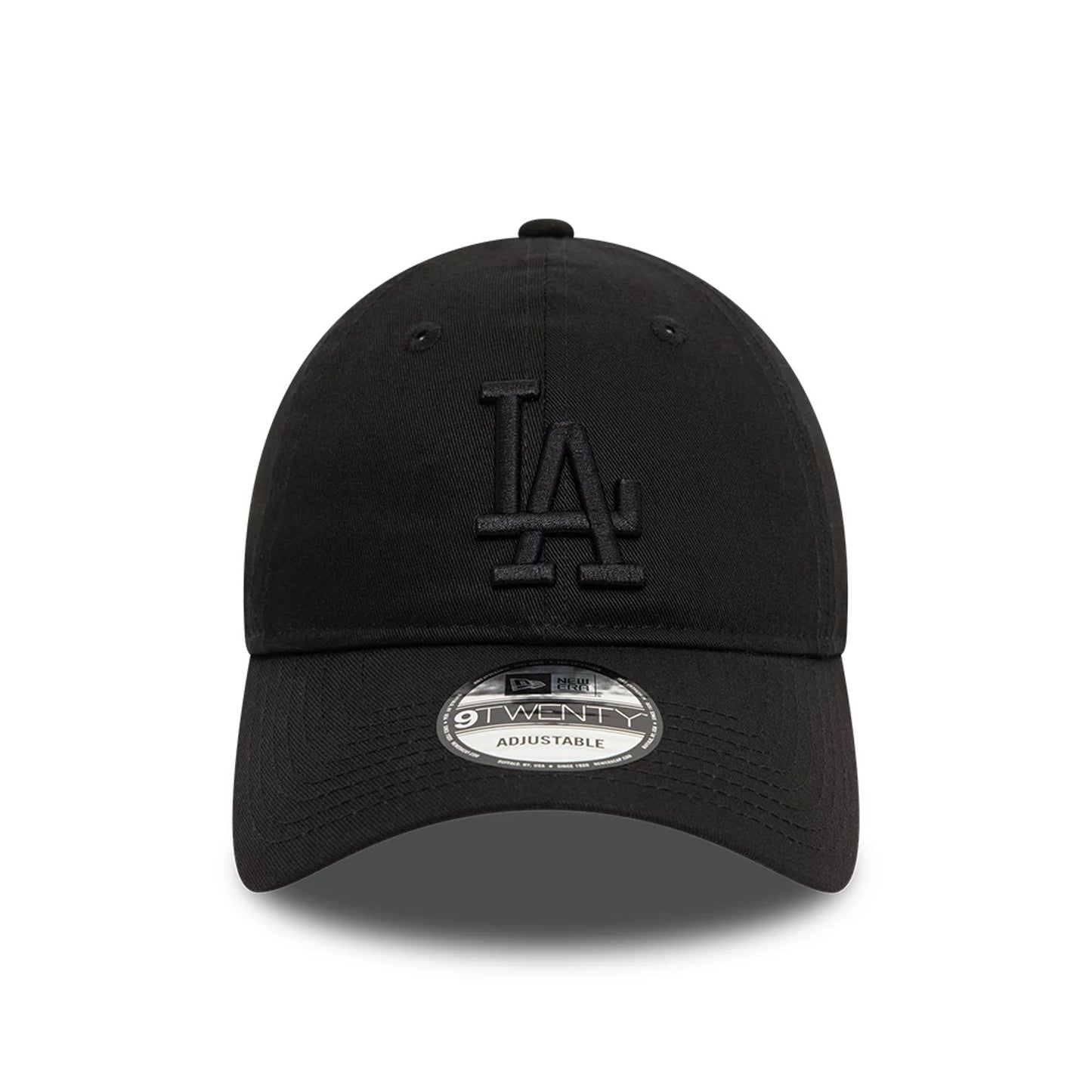 This is a LA Dodgers League Essential Black 9TWENTY Adjustable Cap 5