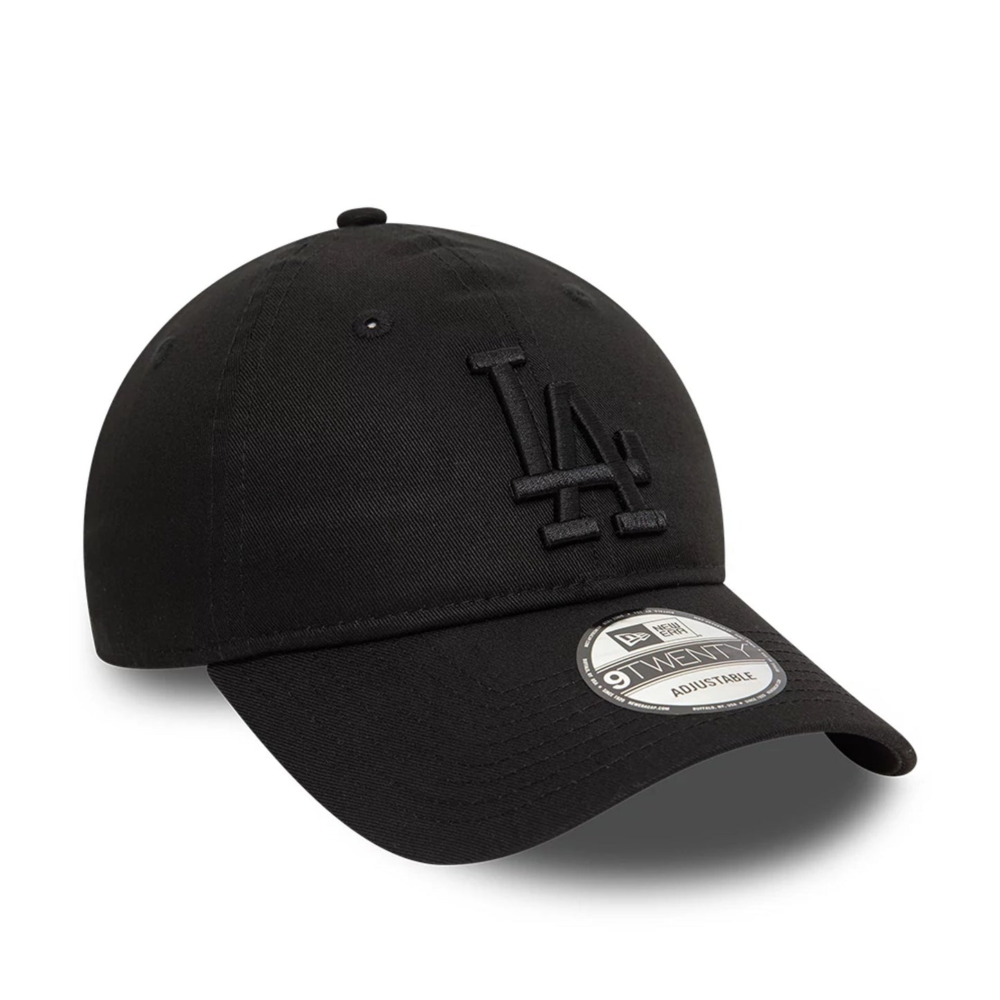 This is a LA Dodgers League Essential Black 9TWENTY Adjustable Cap 6