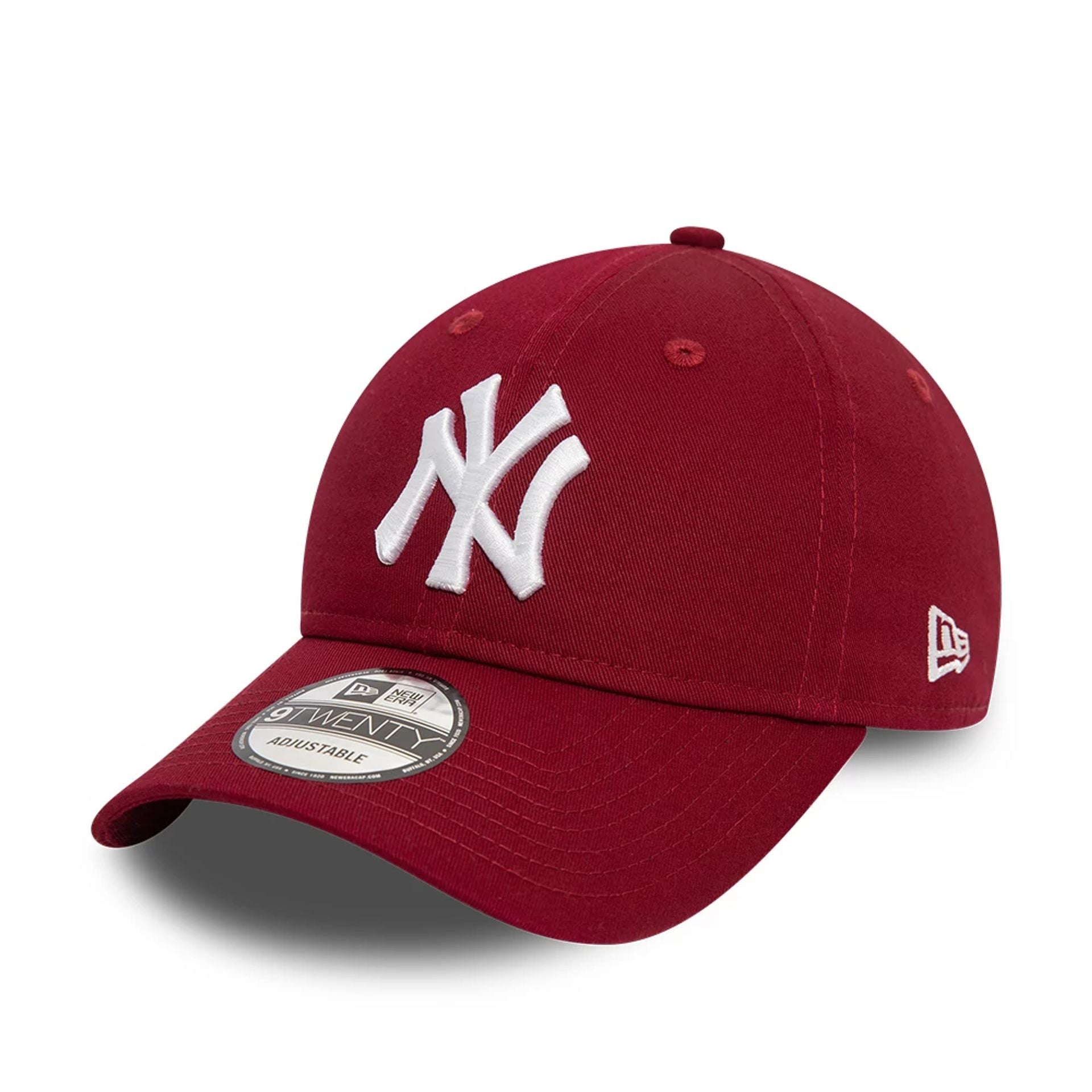 This is a New York Yankees League Essential Dark Red 9TWENTY Adjustable Cap 2