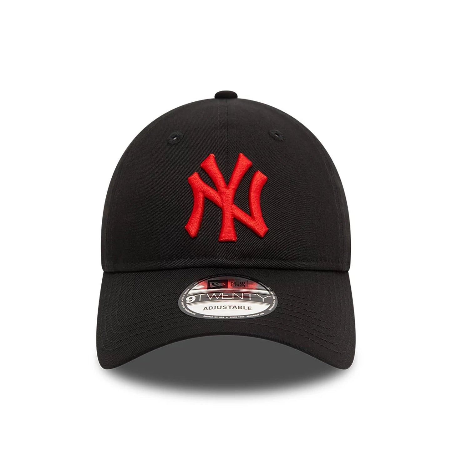 This is a New York Yankees League Essential Black 9TWENTY Adjustable Cap 5