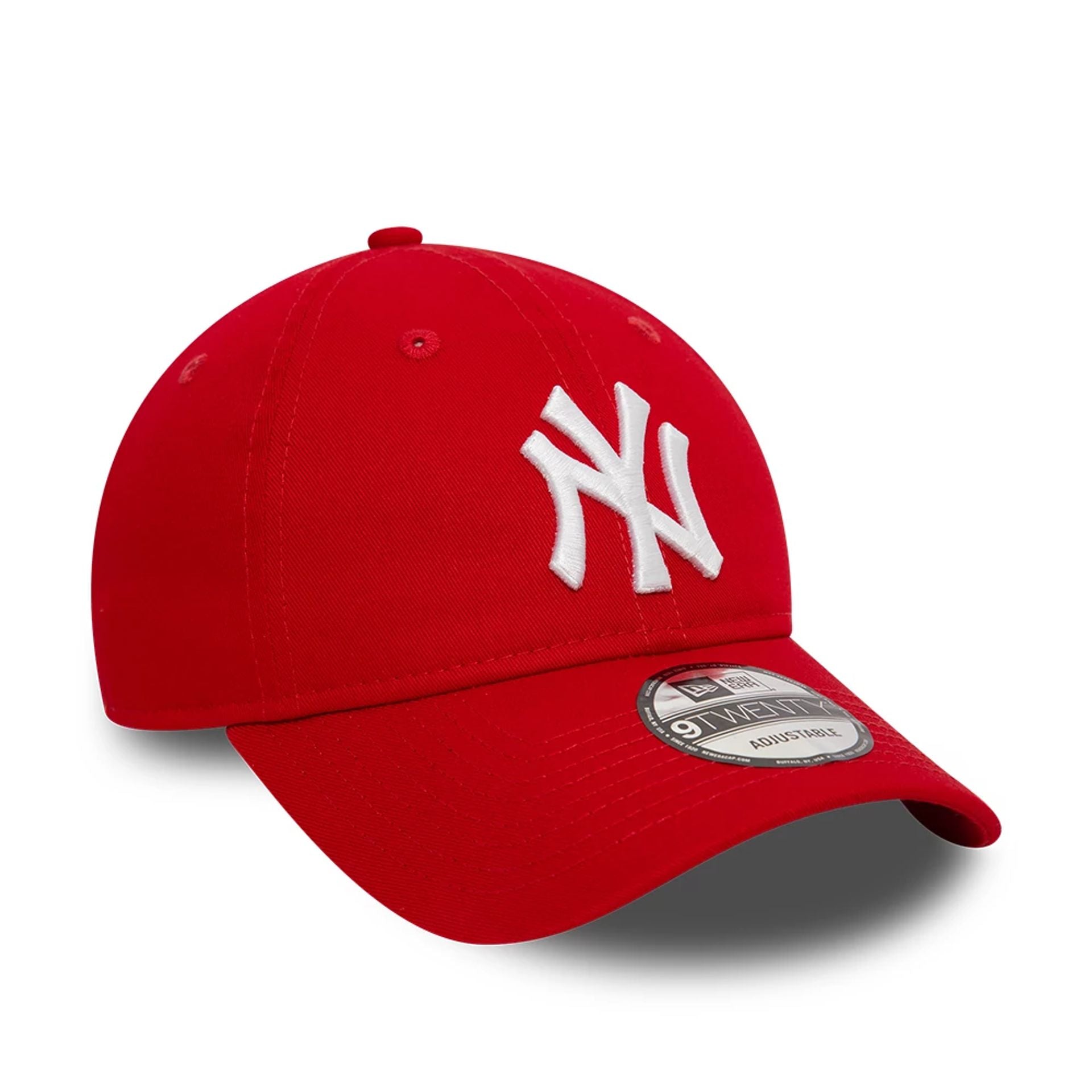 This is a New York Yankees League Essential Red 9TWENTY Adjustable Cap 7