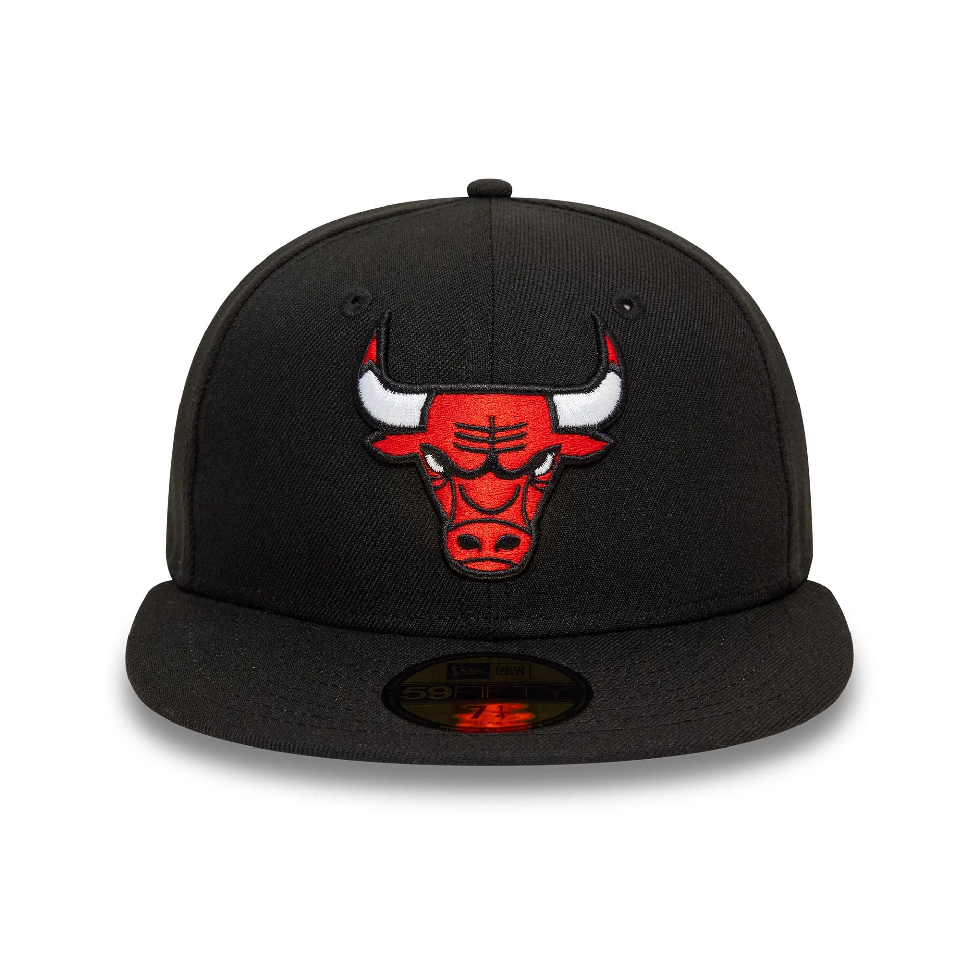 This is a Chicago Bulls NBA Essential Black 59FIFTY Fitted Cap 4