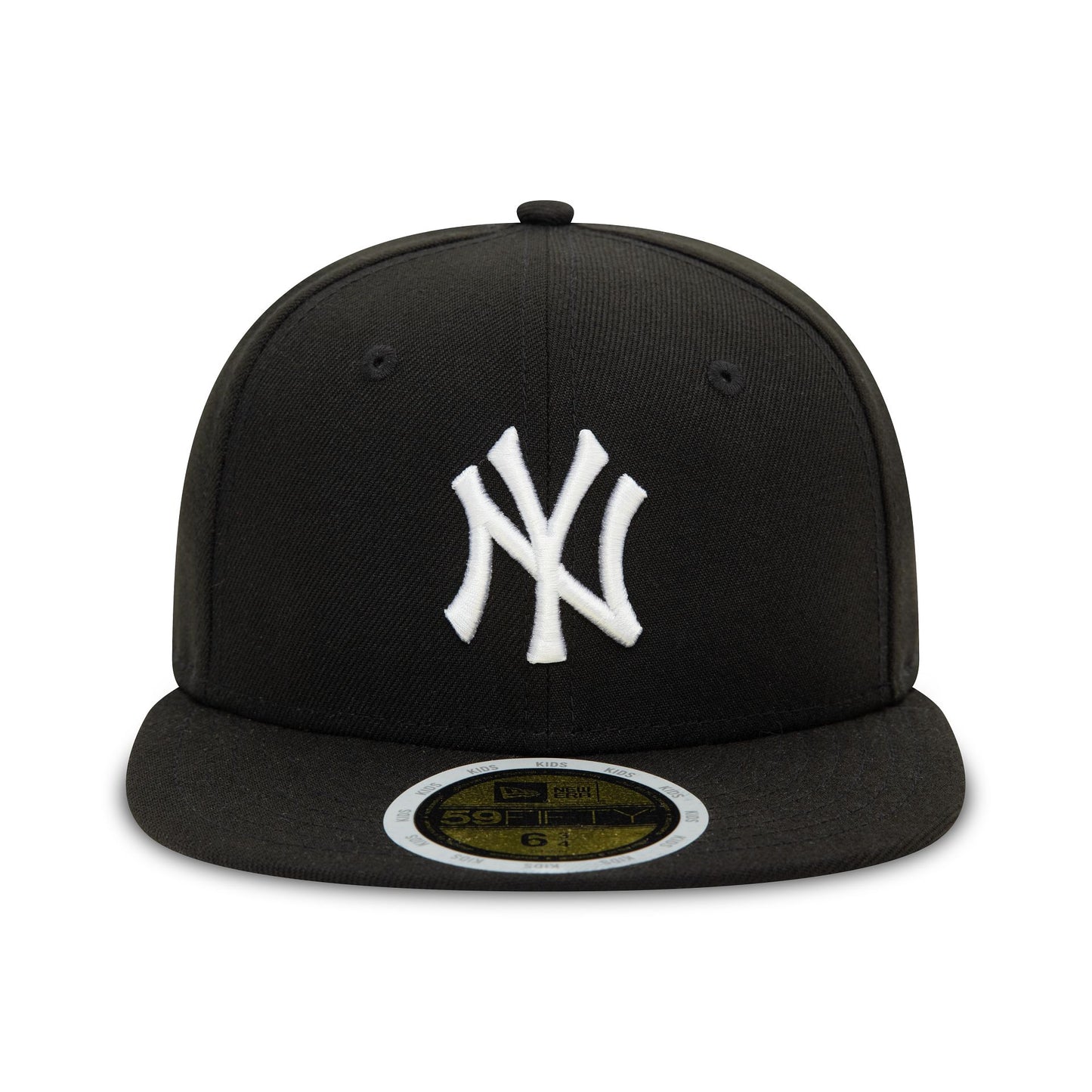 This is a New York Yankees Youth Black 59FIFTY Fitted Cap 5