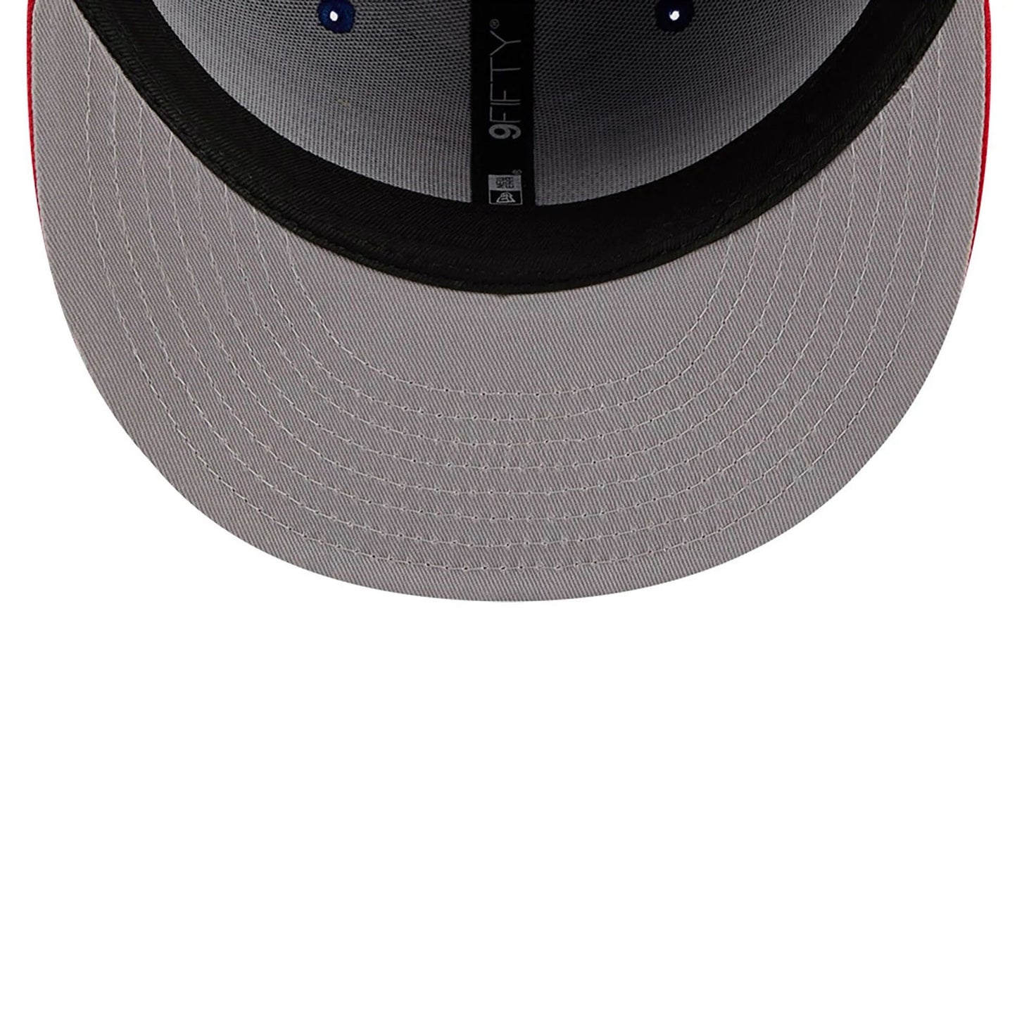 This is a New England Patriots NFL City Originals Blue 9FIFTY Snapback Cap 2