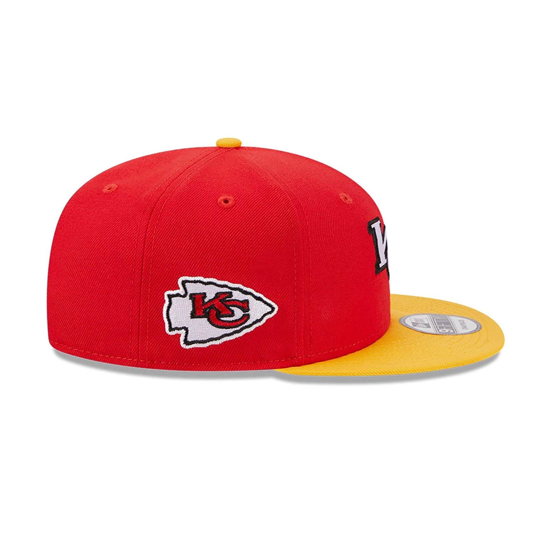 This is a Kansas City Chiefs NFL City Originals Red 9FIFTY Snapback Cap 2