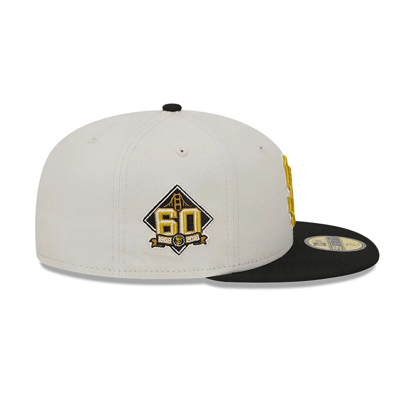 This is a San Francisco Giants Two-Tone Stone 59FIFTY Fitted Cap 6