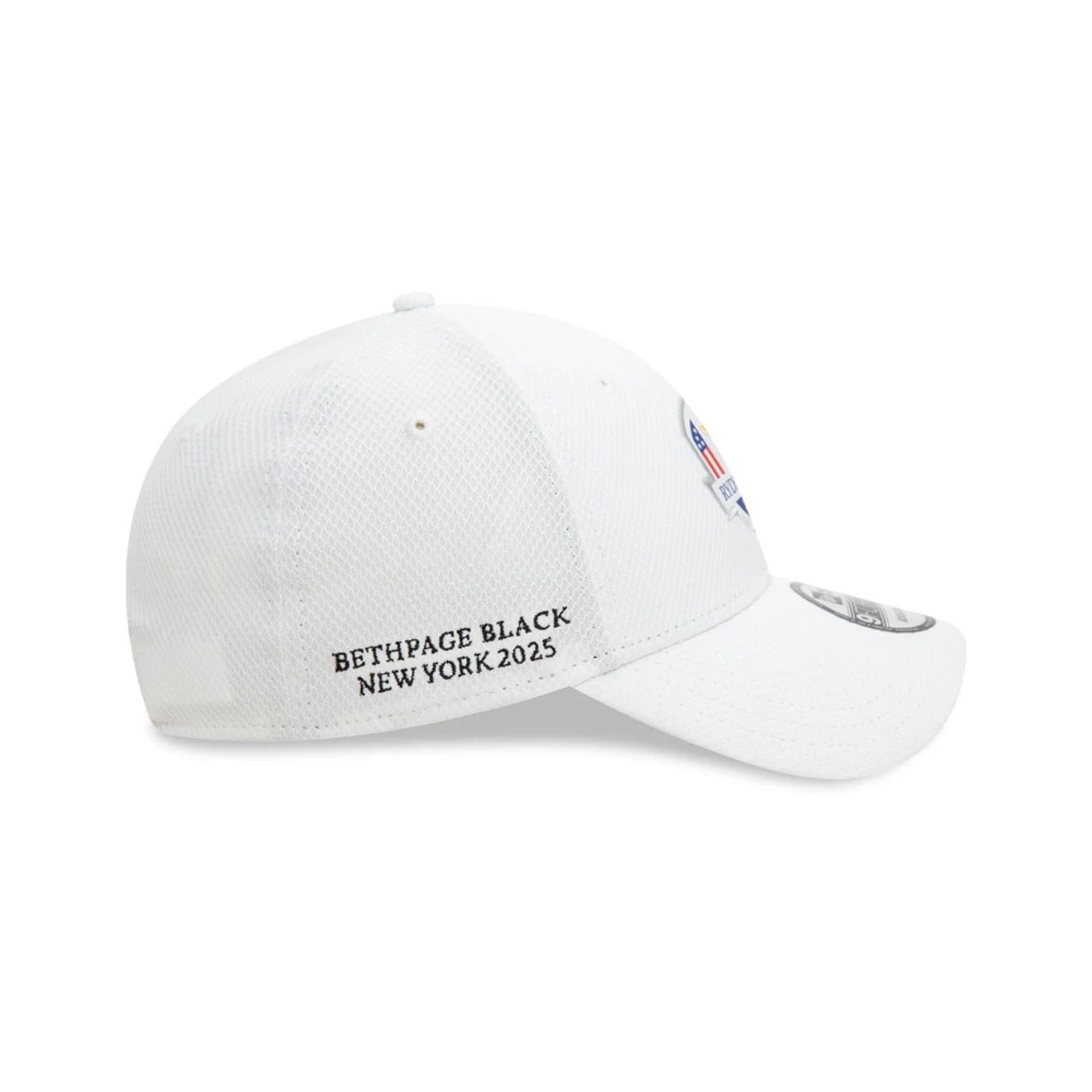 This is a Ryder Cup Europe 2025 Diamond Era White 9FORTY Adjustable Cap 2