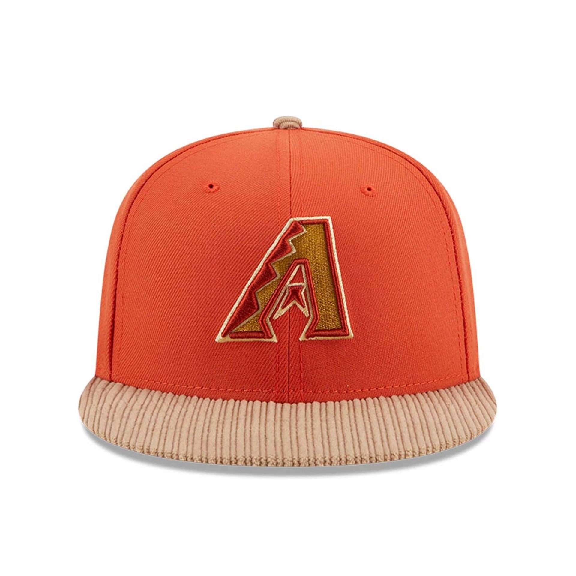 This is a Arizona Diamondbacks MLB Autumn Wheat Dark Orange 9FIFTY Snapback Cap 3