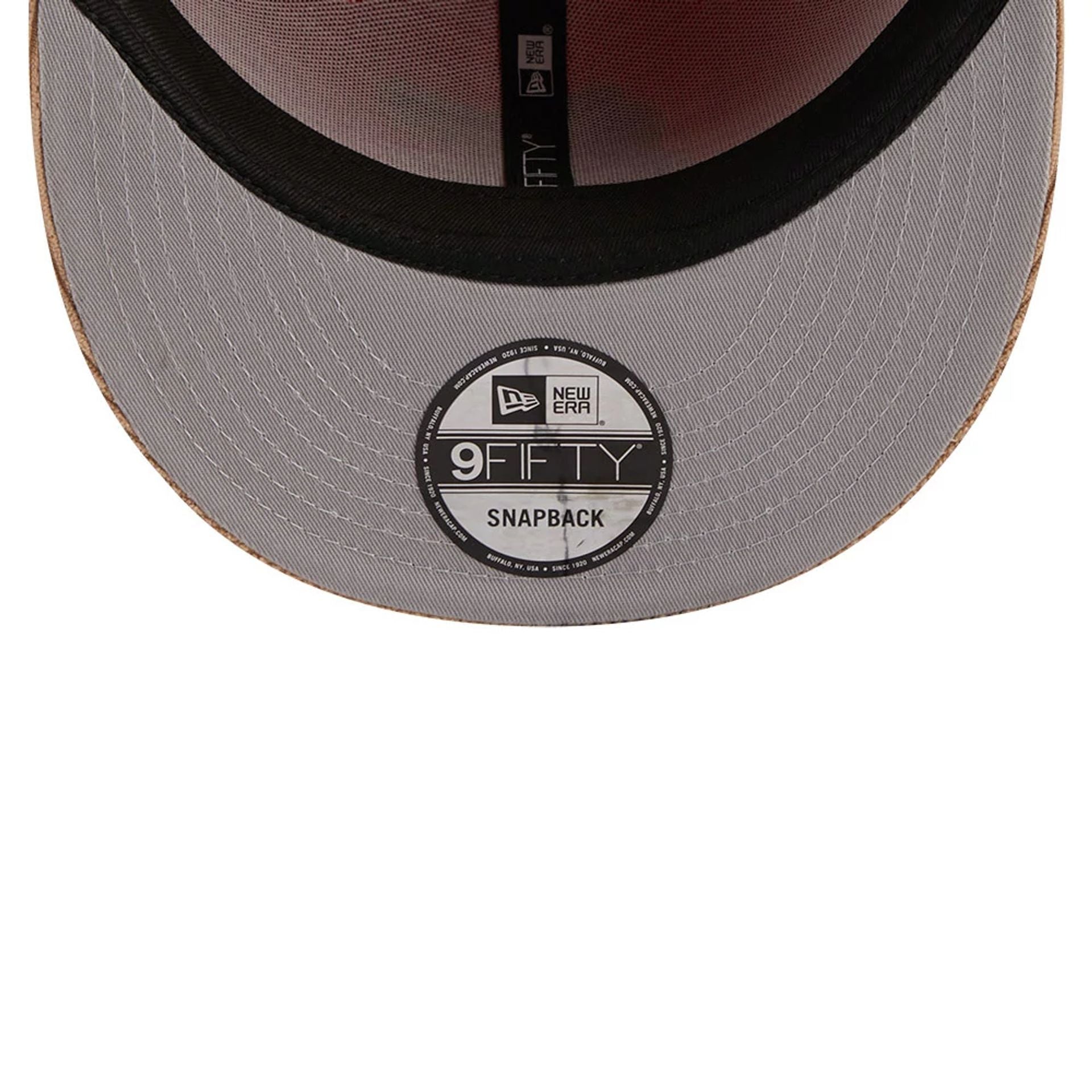 This is a Tampa Bay Rays MLB Autumn Wheat Dark Orange 9FIFTY Snapback Cap 2